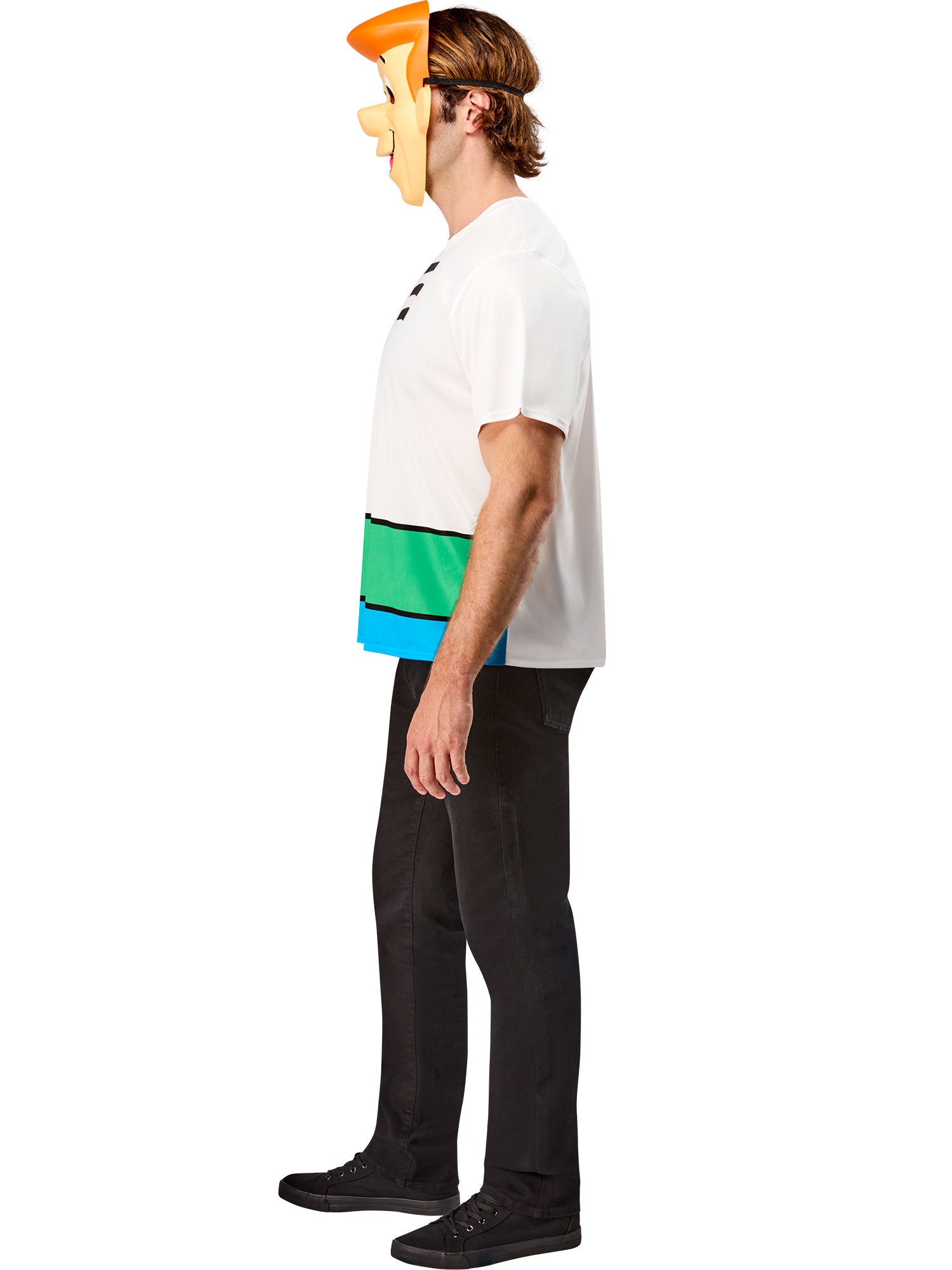 Men's The Jetsons Ben Cooper George Jetson T-Shirt and Half Mask - costumes.com