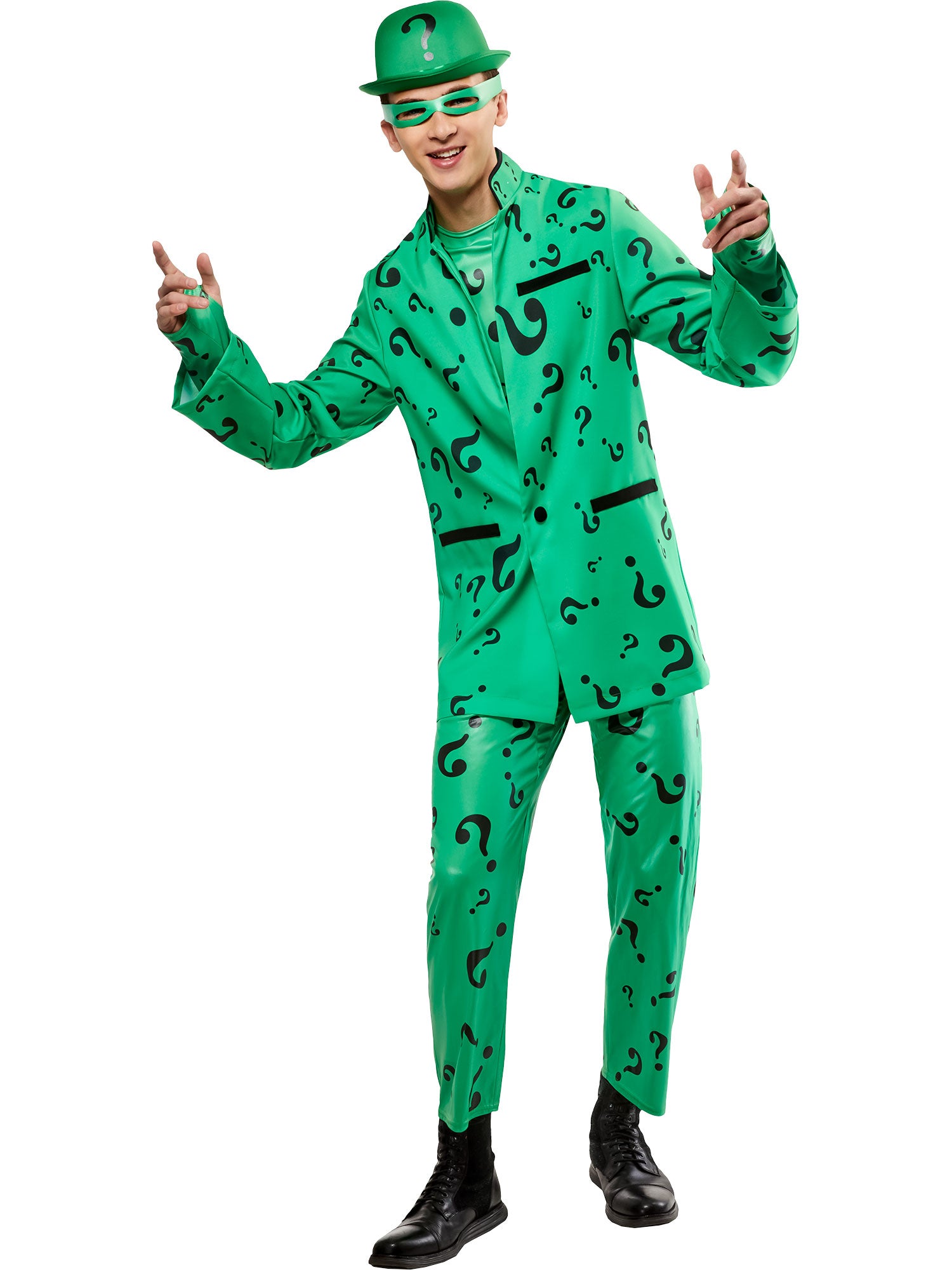 Men's Batman Forever Riddler Costume - Deluxe - costumes.com