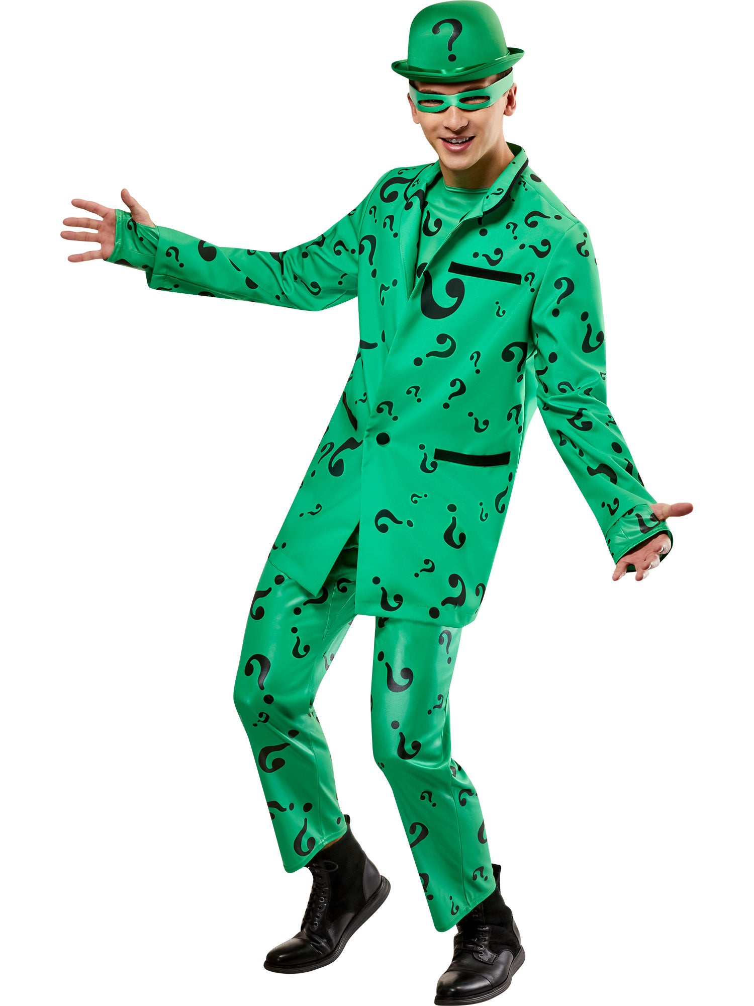 Men's Batman Forever Riddler Costume - Deluxe - costumes.com