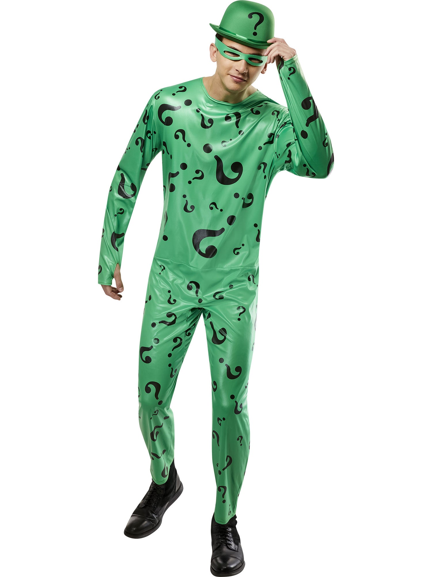 Men's Batman Forever Riddler Costume - Deluxe - costumes.com