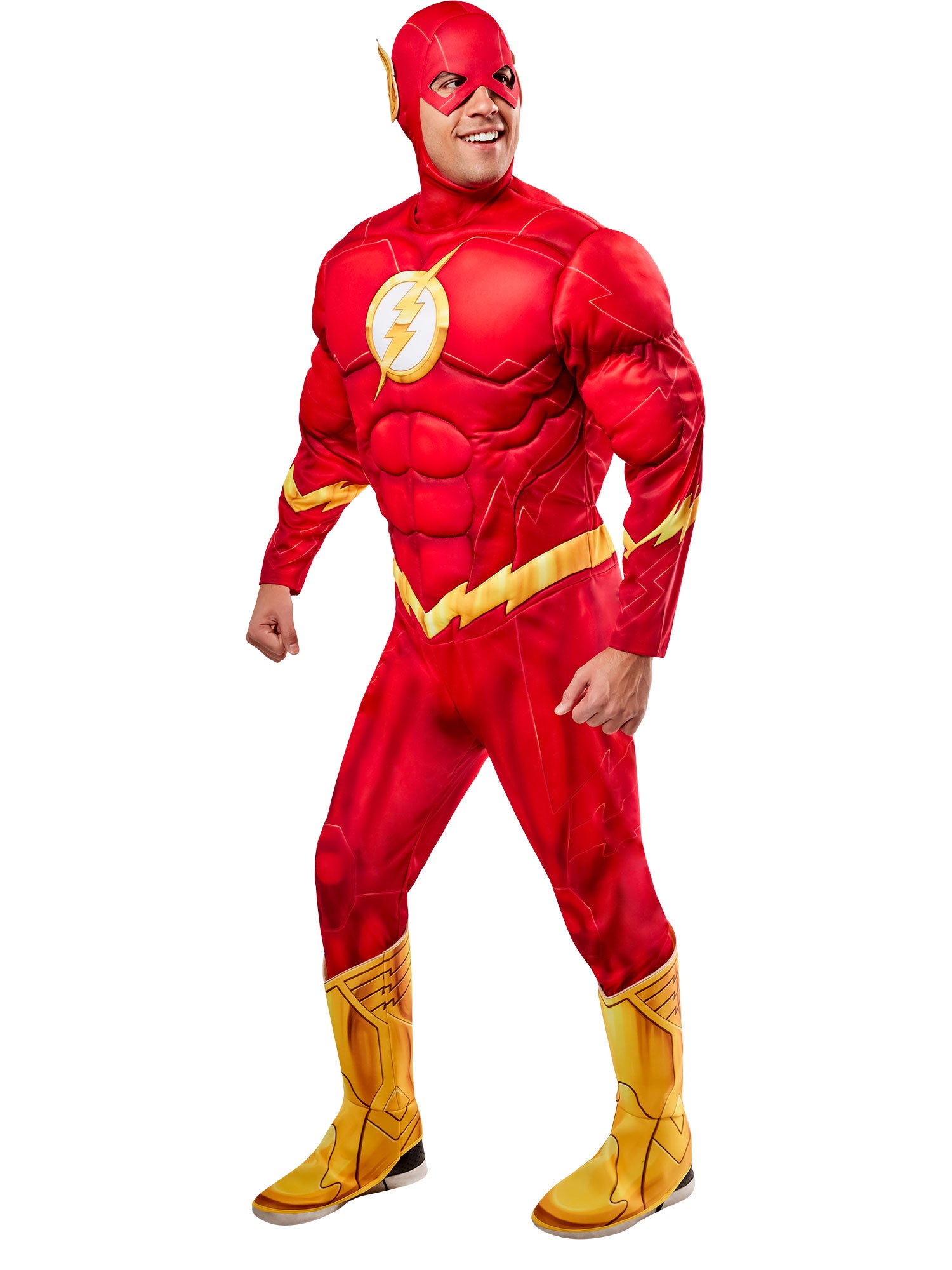 Men's Flash Muscle Chest Costume - Deluxe - costumes.com