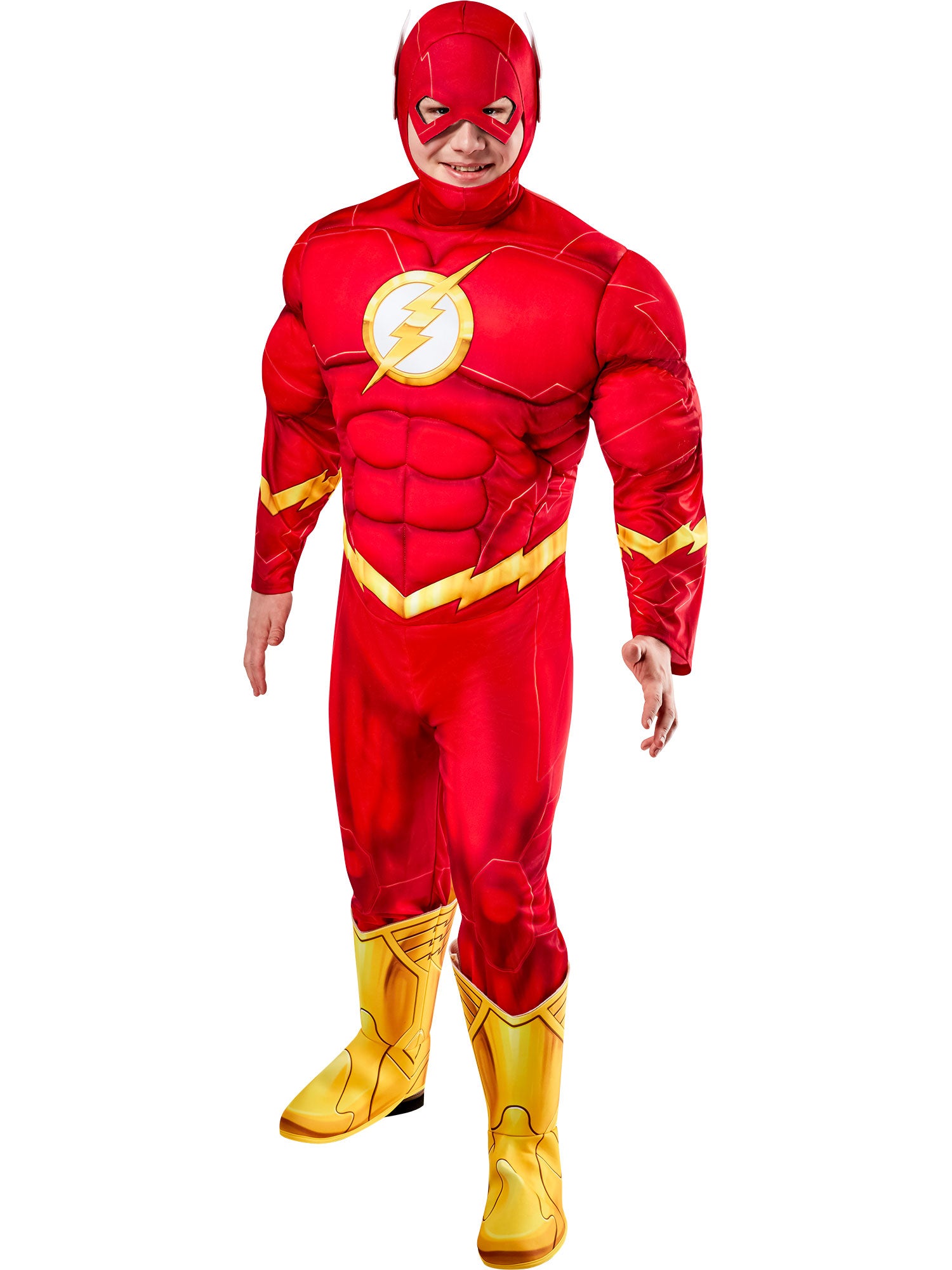 Men's Big and Tall Flash Muscle Chest Costume - costumes.com