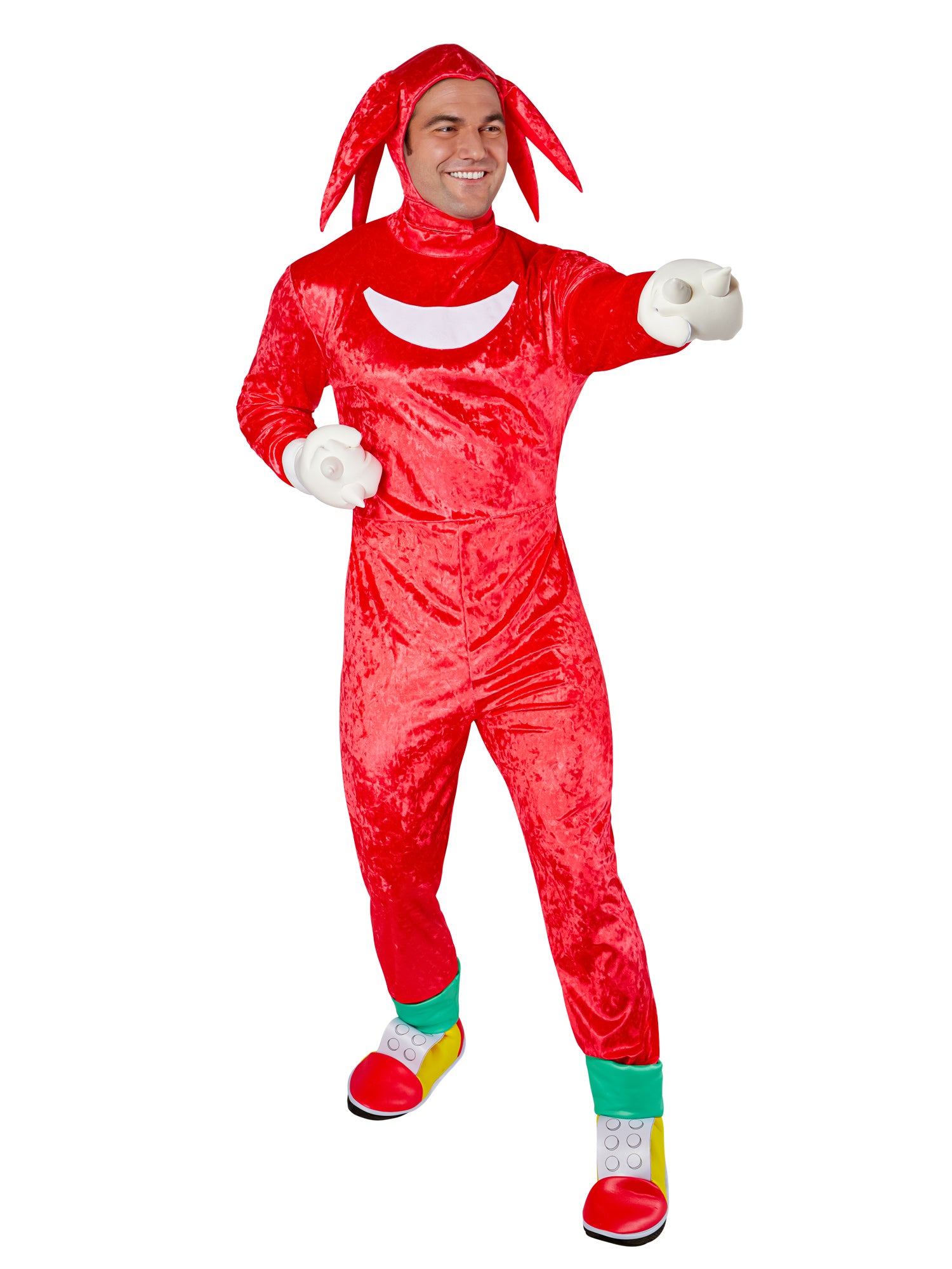 Men's Sonic The Hedgehog Knuckles Costume - costumes.com