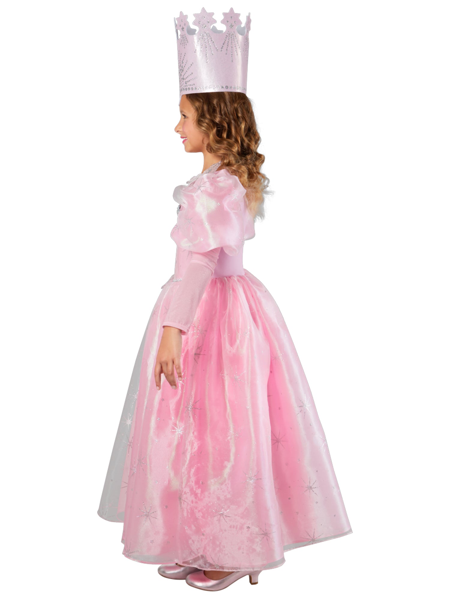 Girls' The Wizard of Oz Glinda Costume - Deluxe - costumes.com