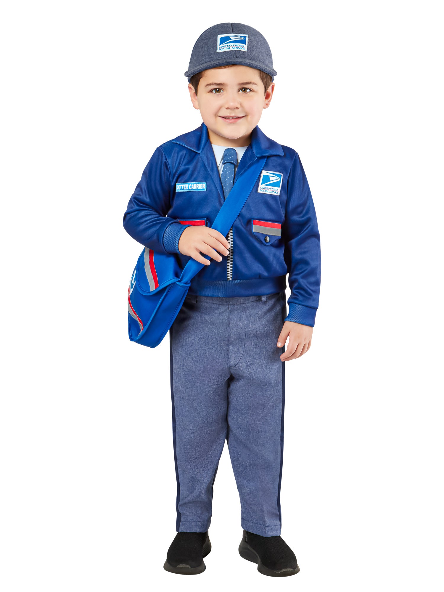 USPS Letter Carrier Costume for Toddlers - costumes.com