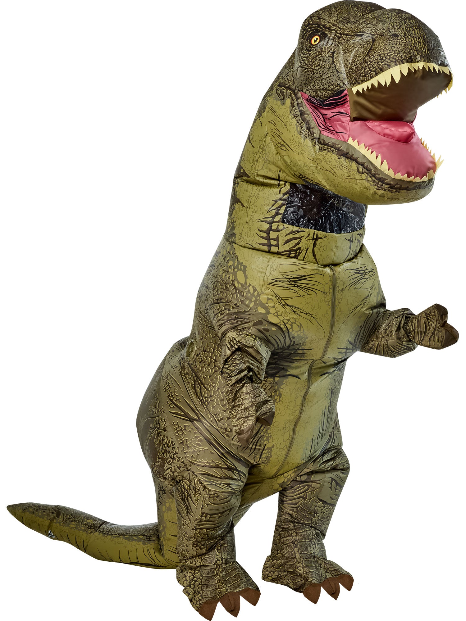 Adult Big and Tall Jurassic World T-Rex Inflatable Costume - costumes.com