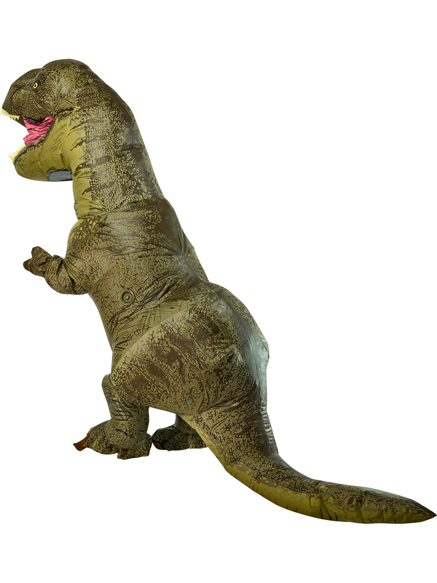 Adult Big and Tall Jurassic World T-Rex Inflatable Costume - costumes.com