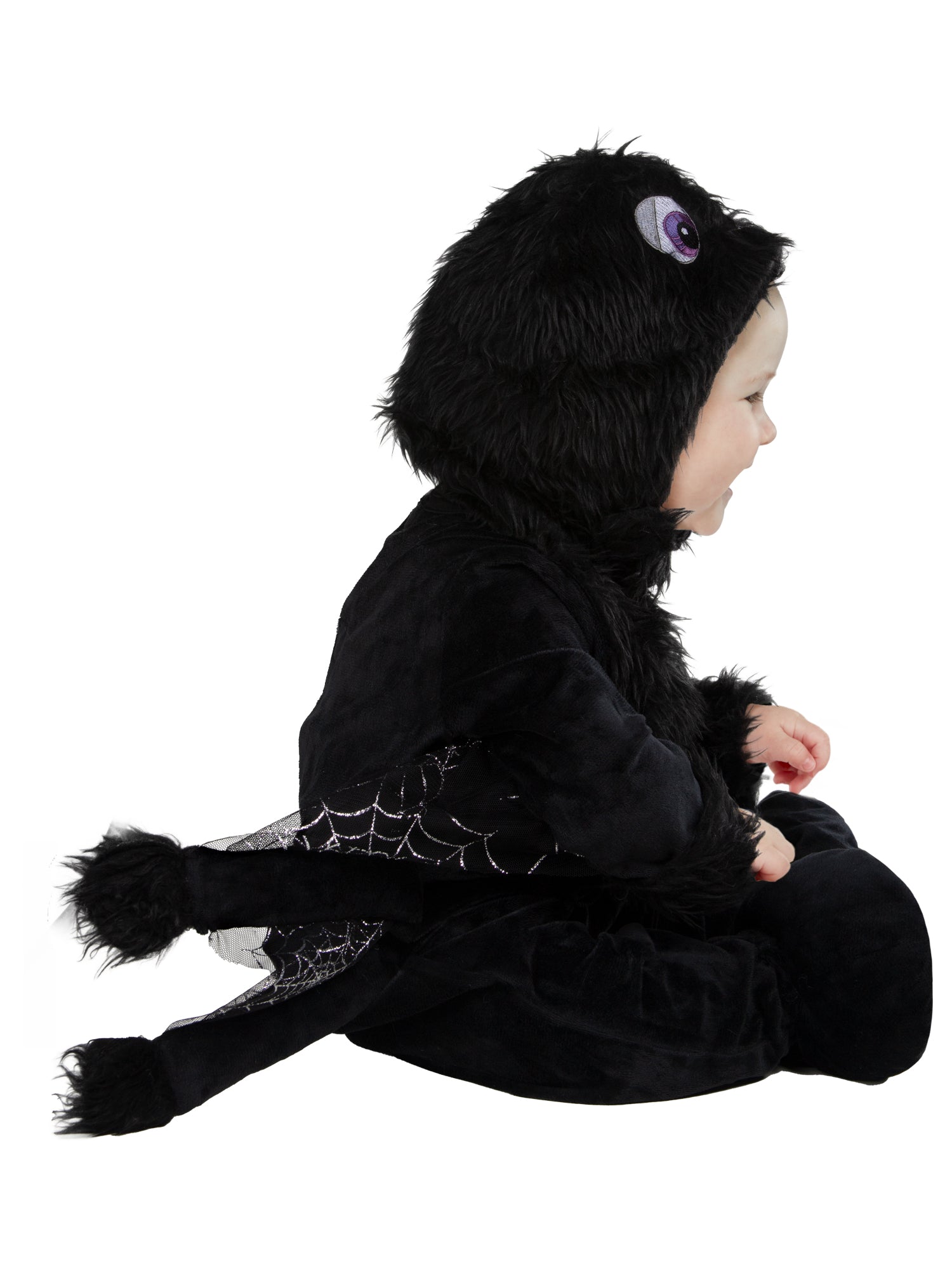 Silly Black Spider Costume for Infants - costumes.com