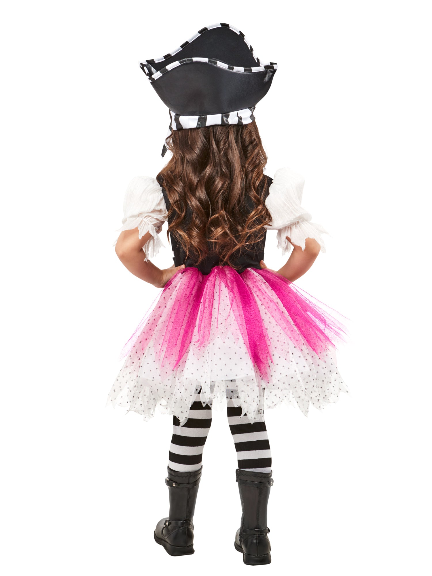 Girls' Posh Little Pirate Girl Costume for Toddlers - costumes.com