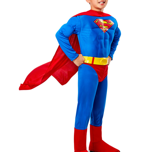 DC Comics Superman Muscle Chest Costume for Toddlers - Deluxe