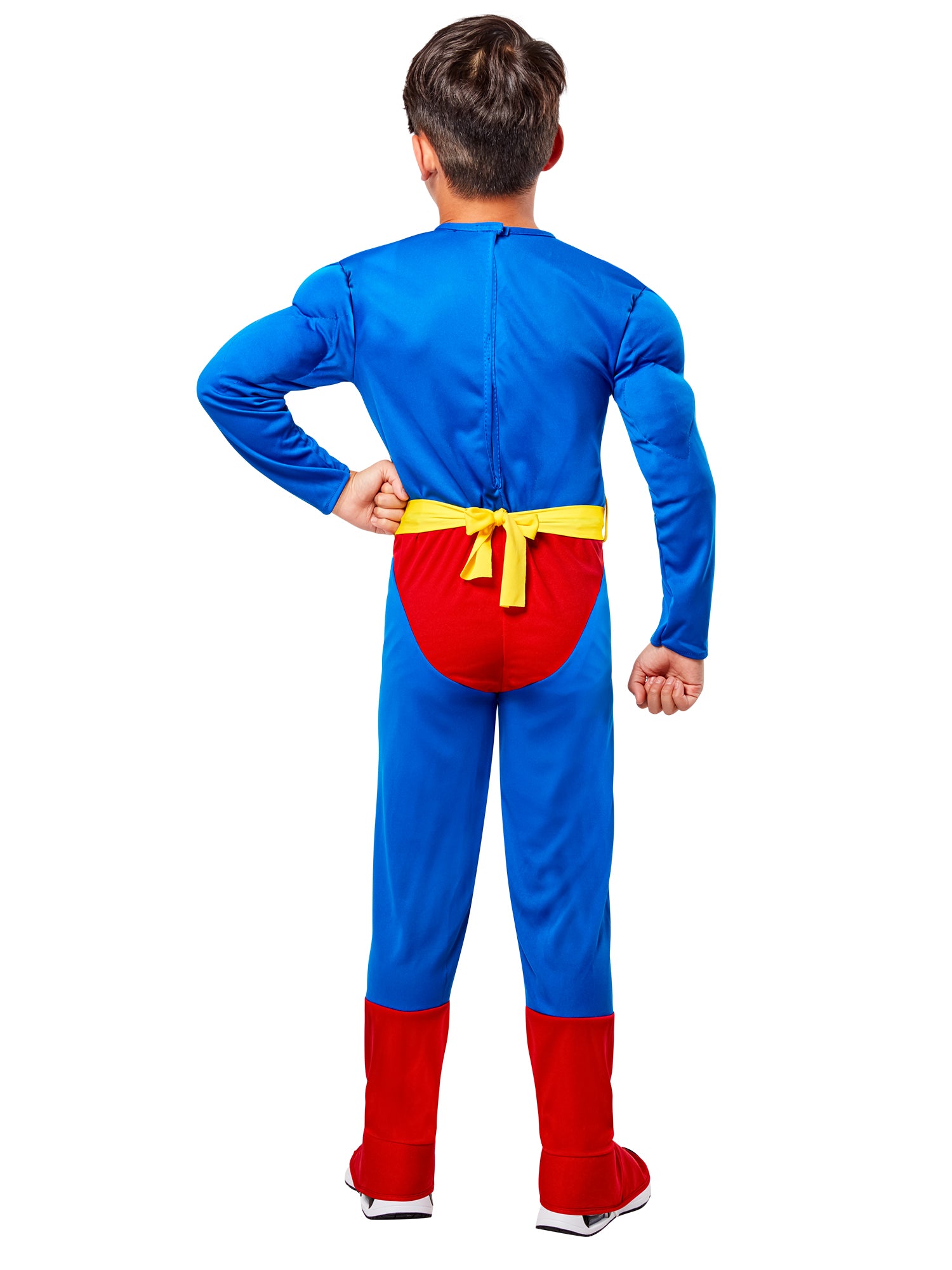DC Comics Superman Muscle Chest Costume for Toddlers - Deluxe - costumes.com