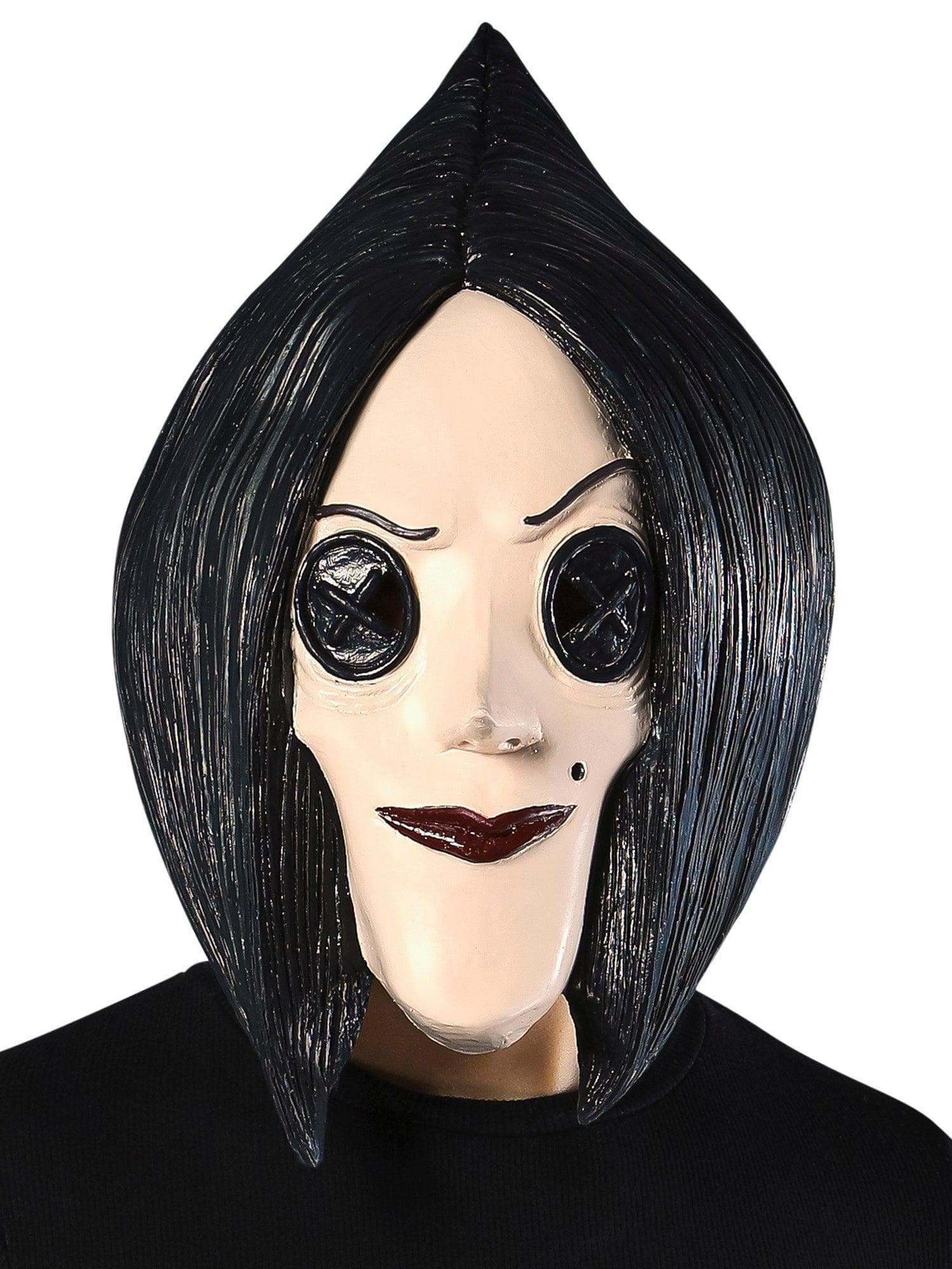 Women's Coraline The Other Mother Overhead Latex Mask - Deluxe - costumes.com