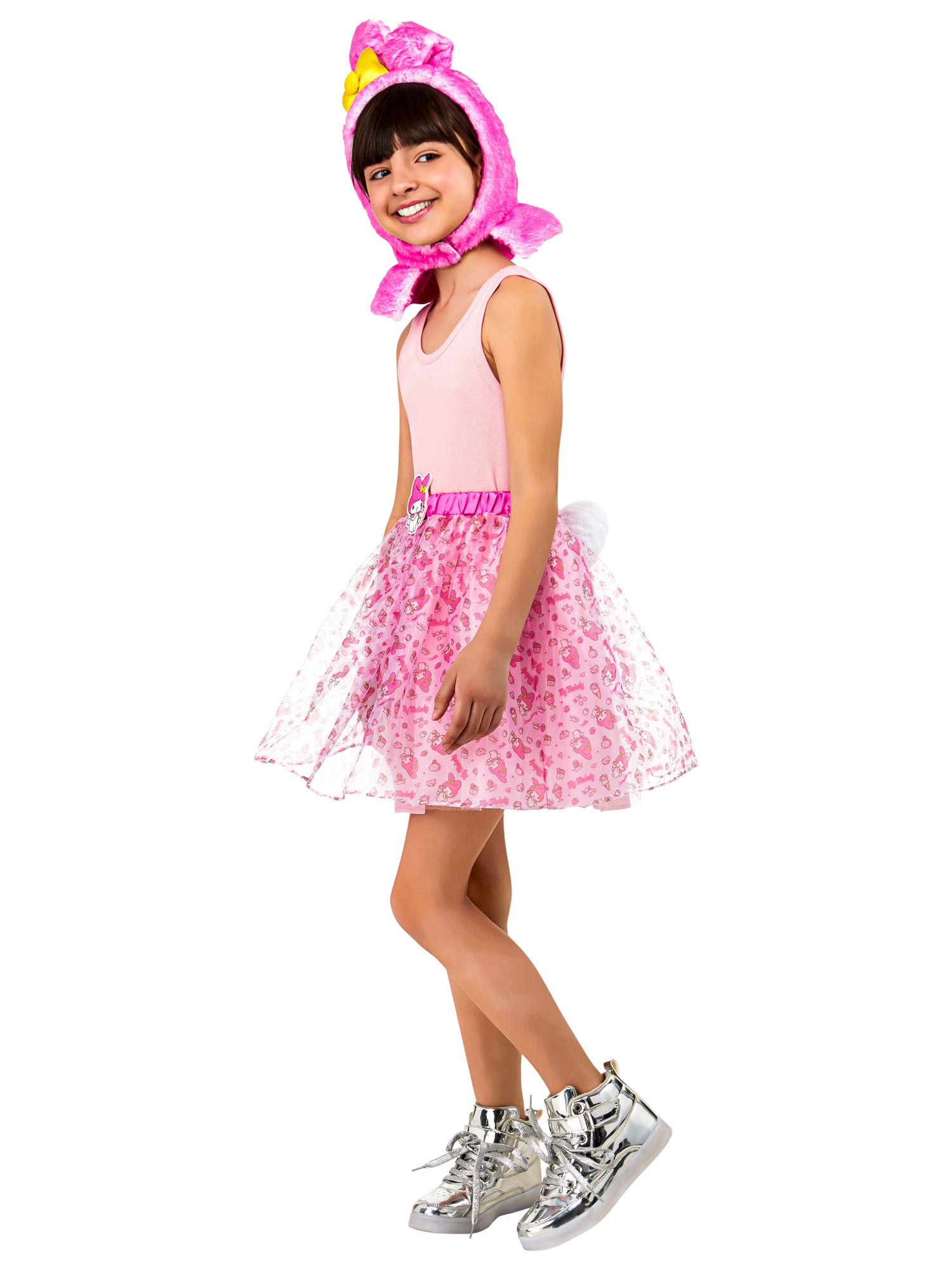 Girls' Hello Kitty My Melody Tutu and Headpiece Set - costumes.com