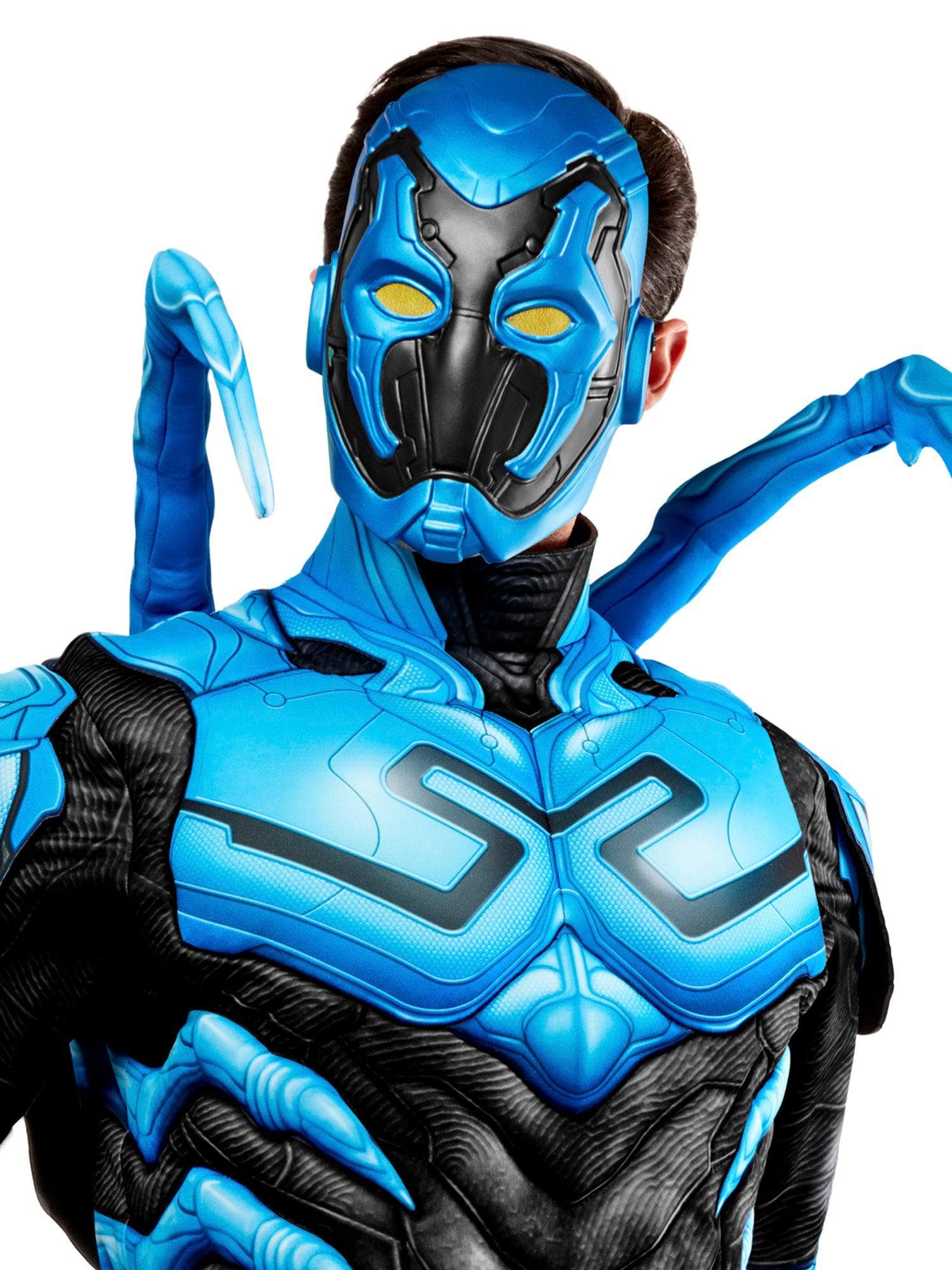 Adult DC Comics Blue Beetle Half Mask - costumes.com