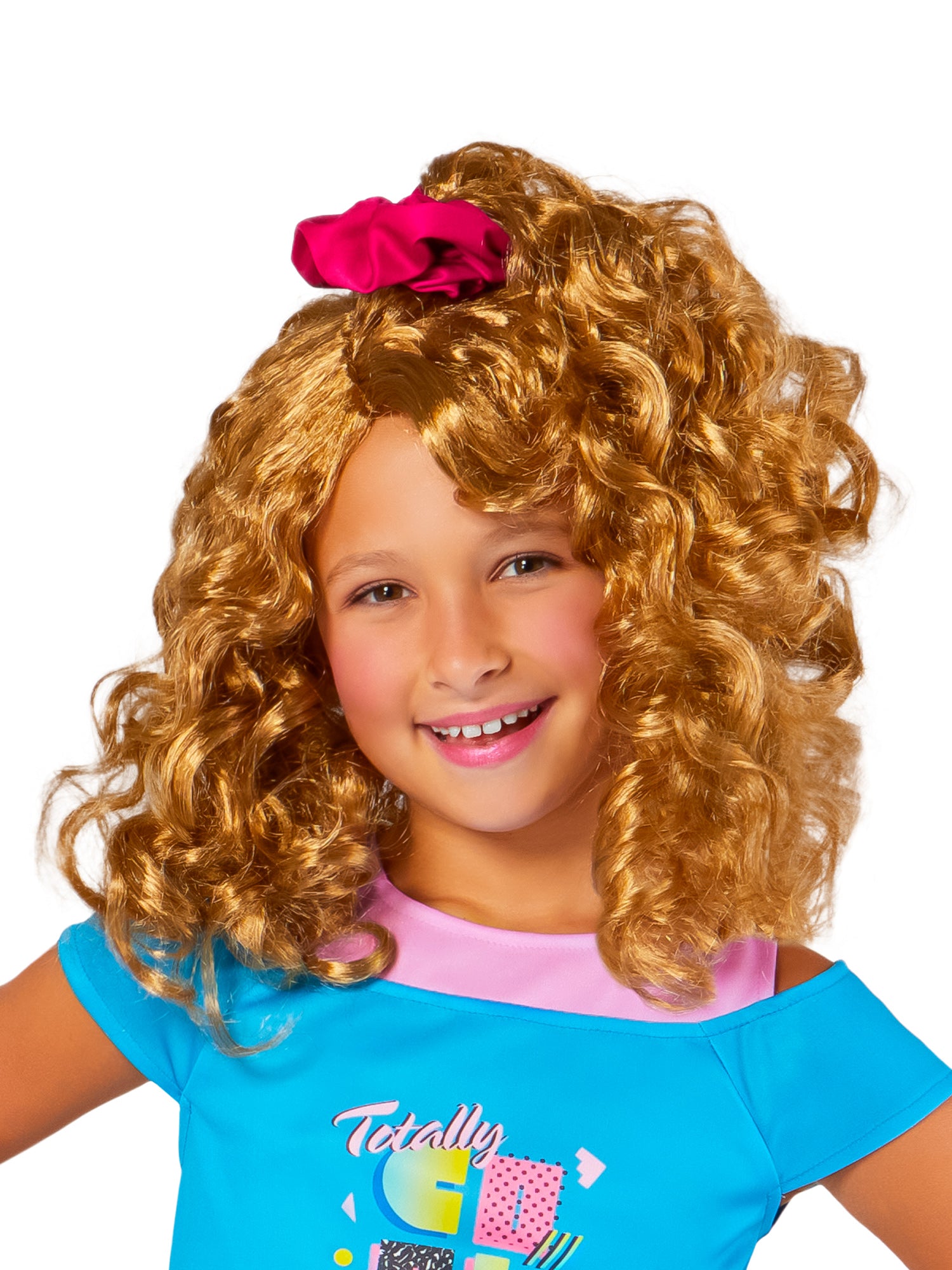 Girls' American Girl Courtney Moore Blonde Curly Wig - costumes.com