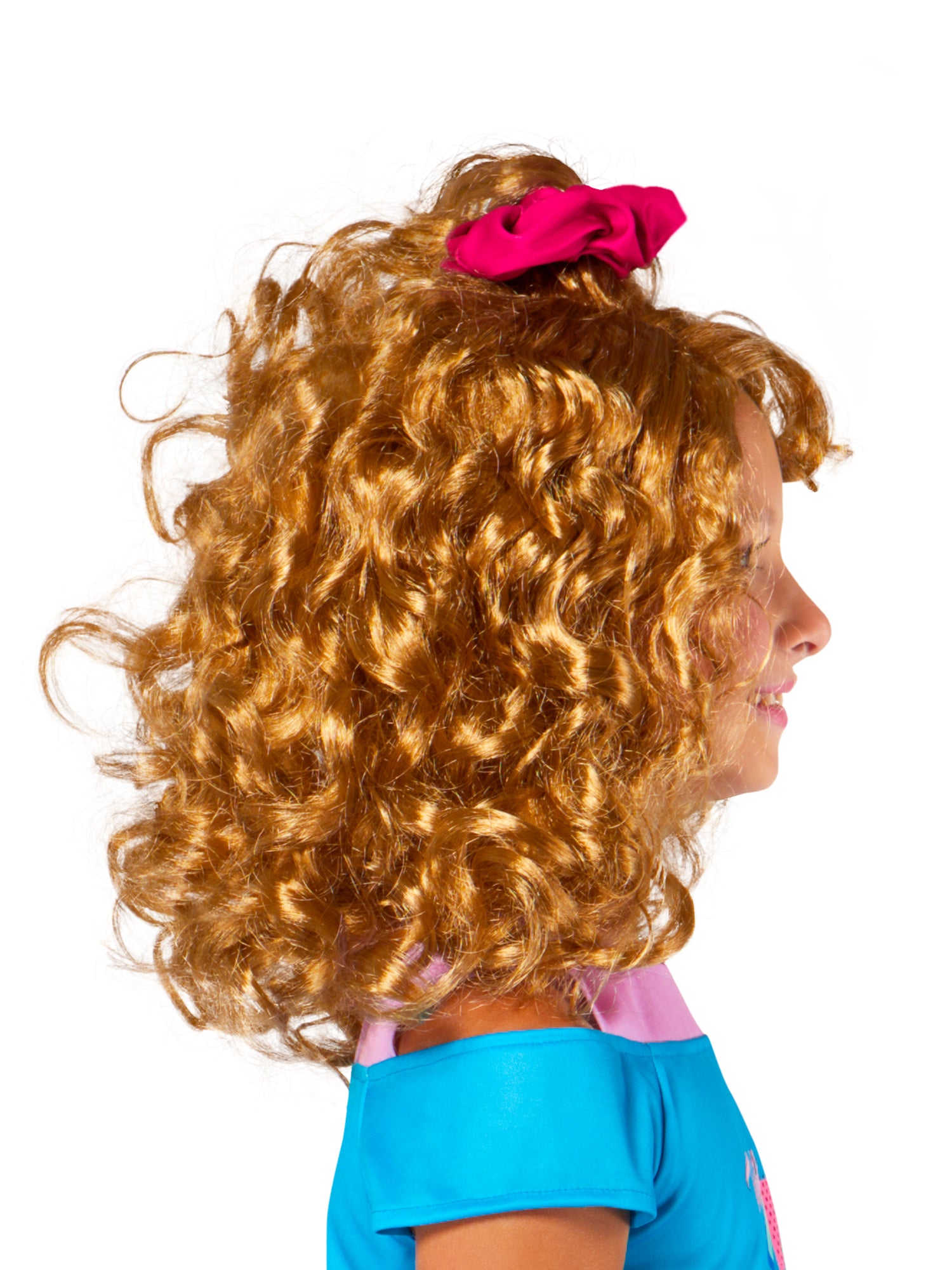 Girls' American Girl Courtney Moore Blonde Curly Wig - costumes.com