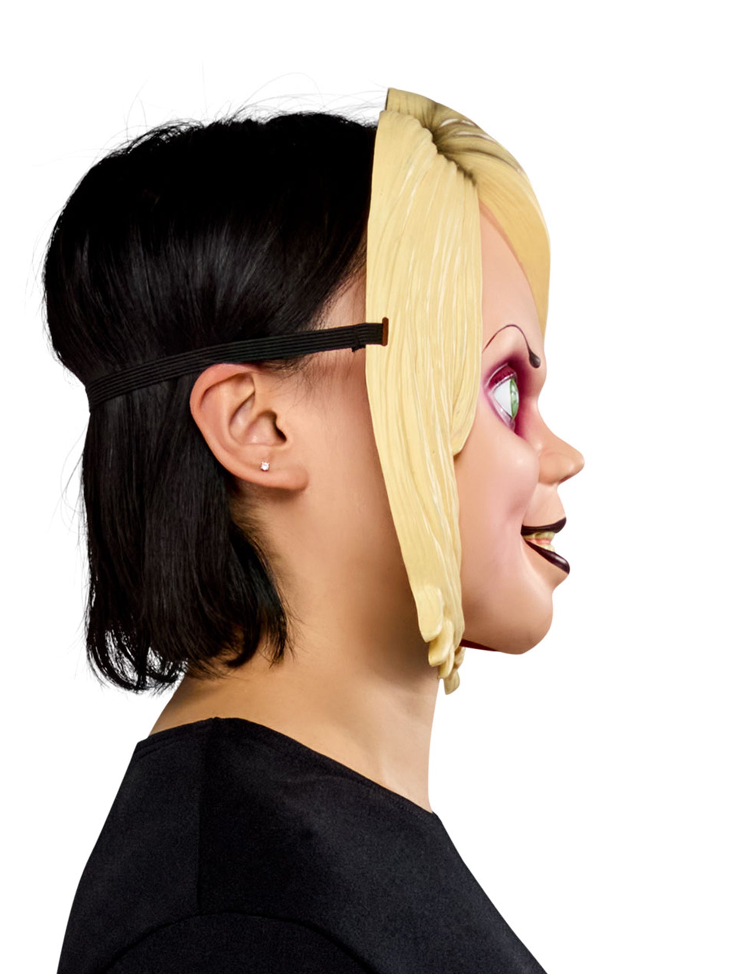 Women's Bride of Chucky Tiffany Half Mask - costumes.com
