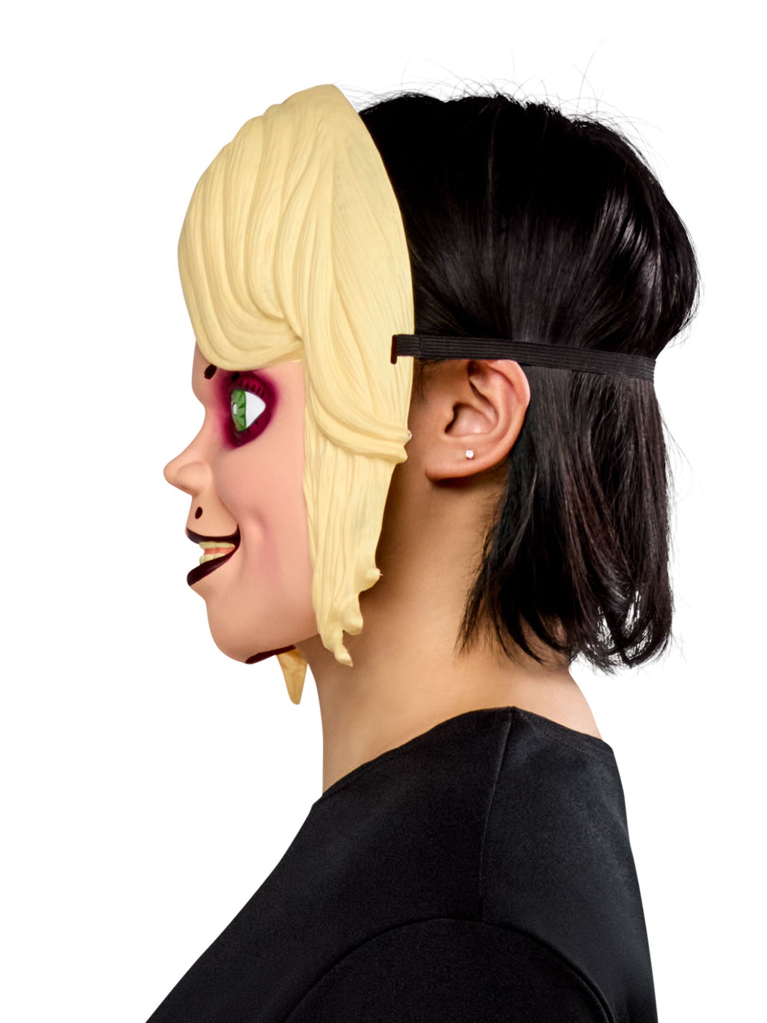 Women's Bride of Chucky Tiffany Half Mask - costumes.com