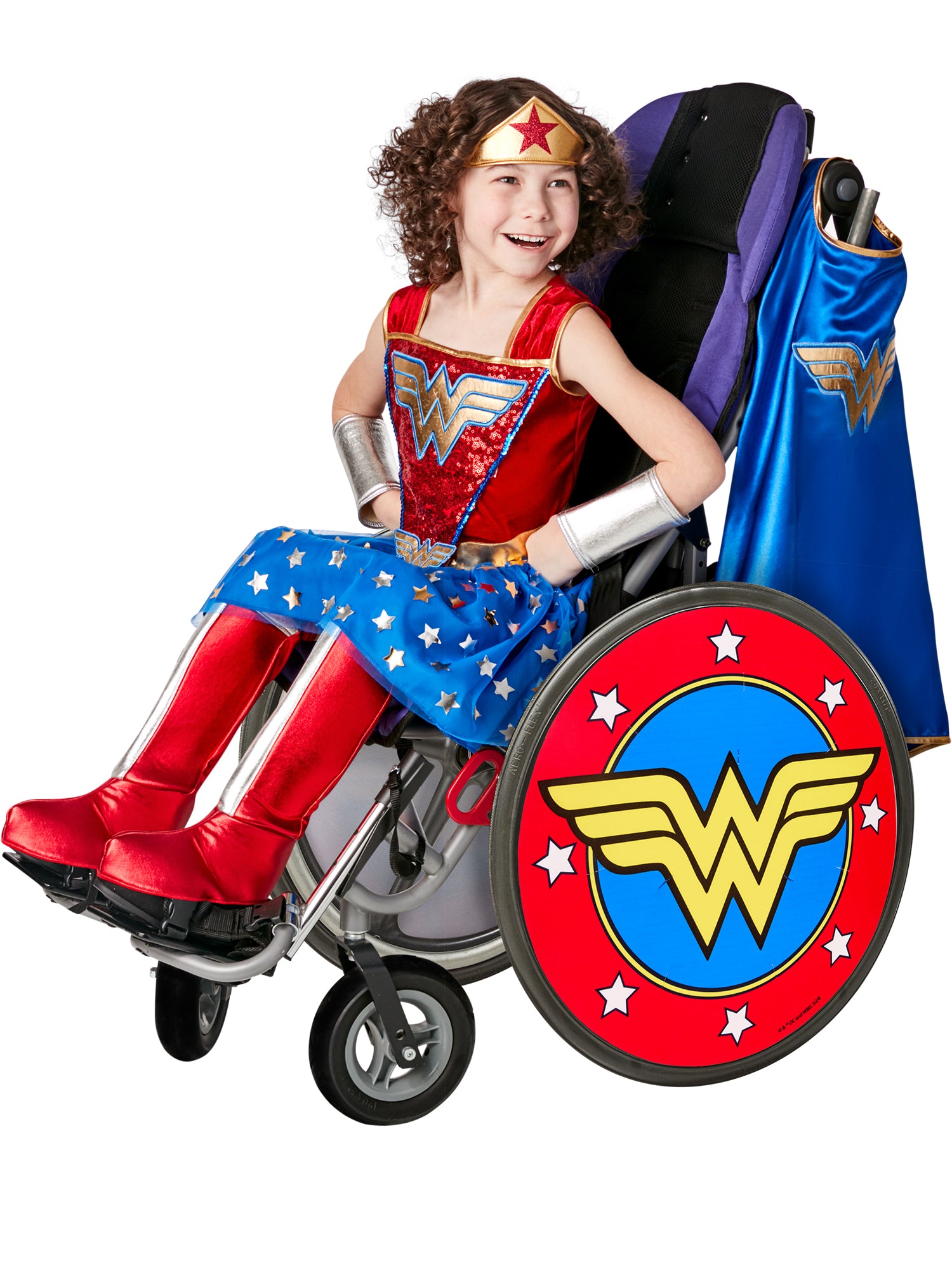 DC Comics Wonder Woman Wheelchair Cover - costumes.com