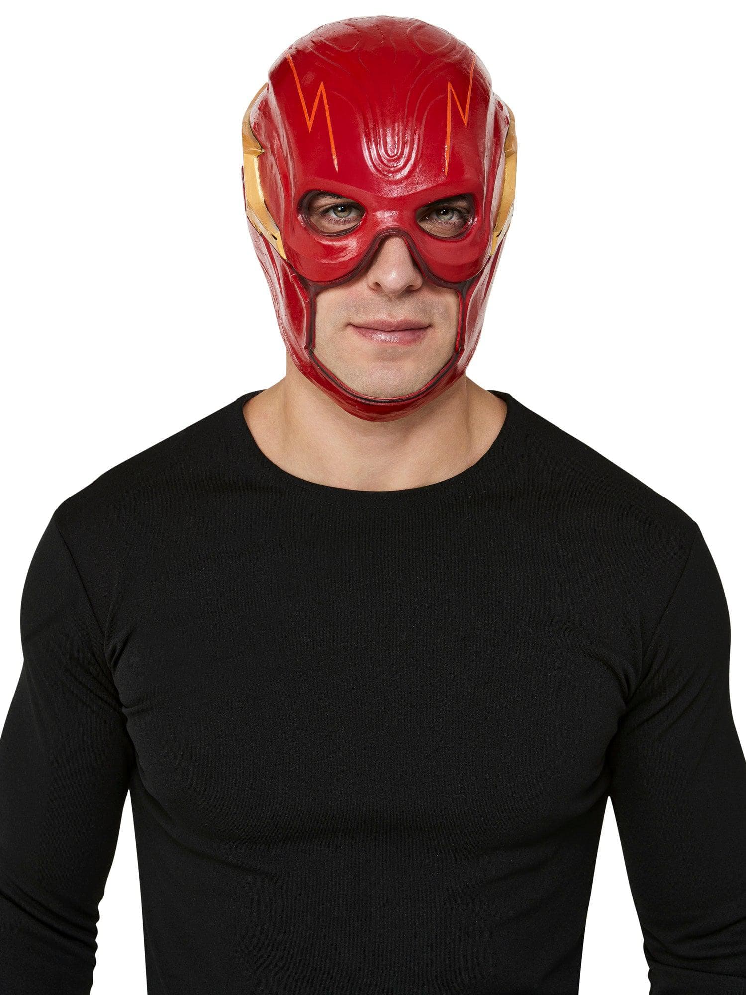 Men's DC Comics The Flash Latex Mask - costumes.com