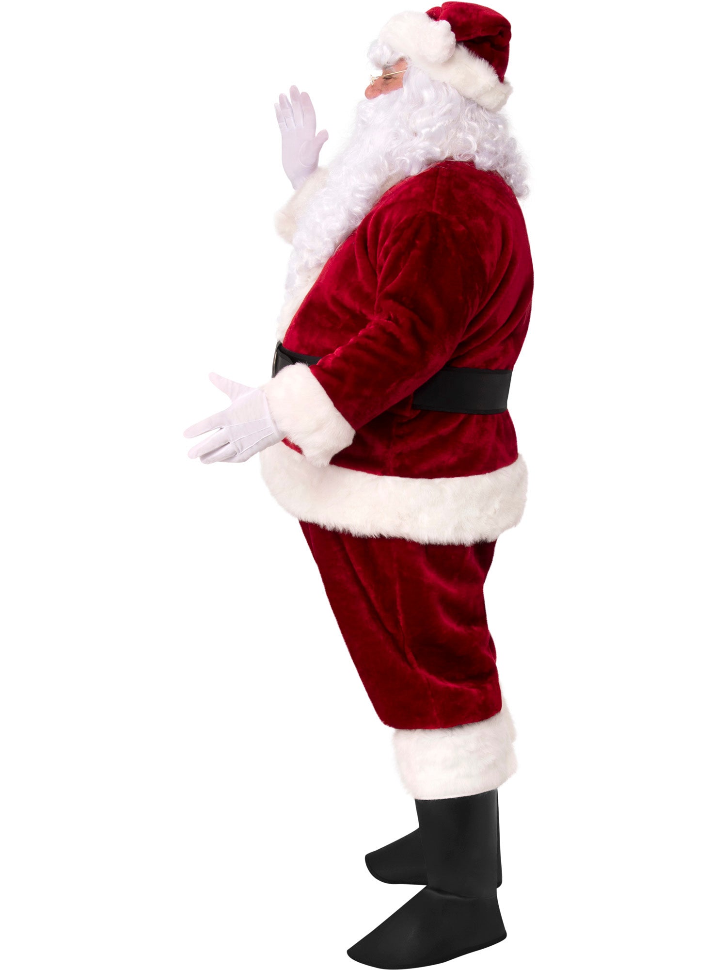 Men's Crimson Imperial Santa Suit Costume - Professional - costumes.com