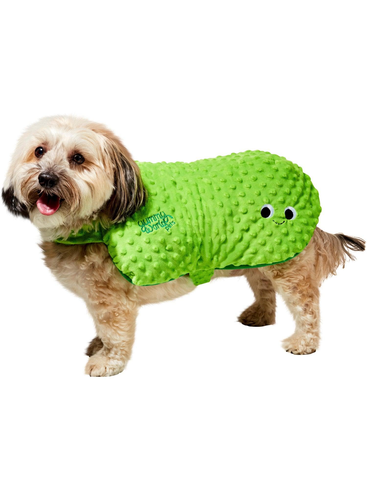 Yummy World Big Dill Pickle Pet Costume by Kidrobot - costumes.com