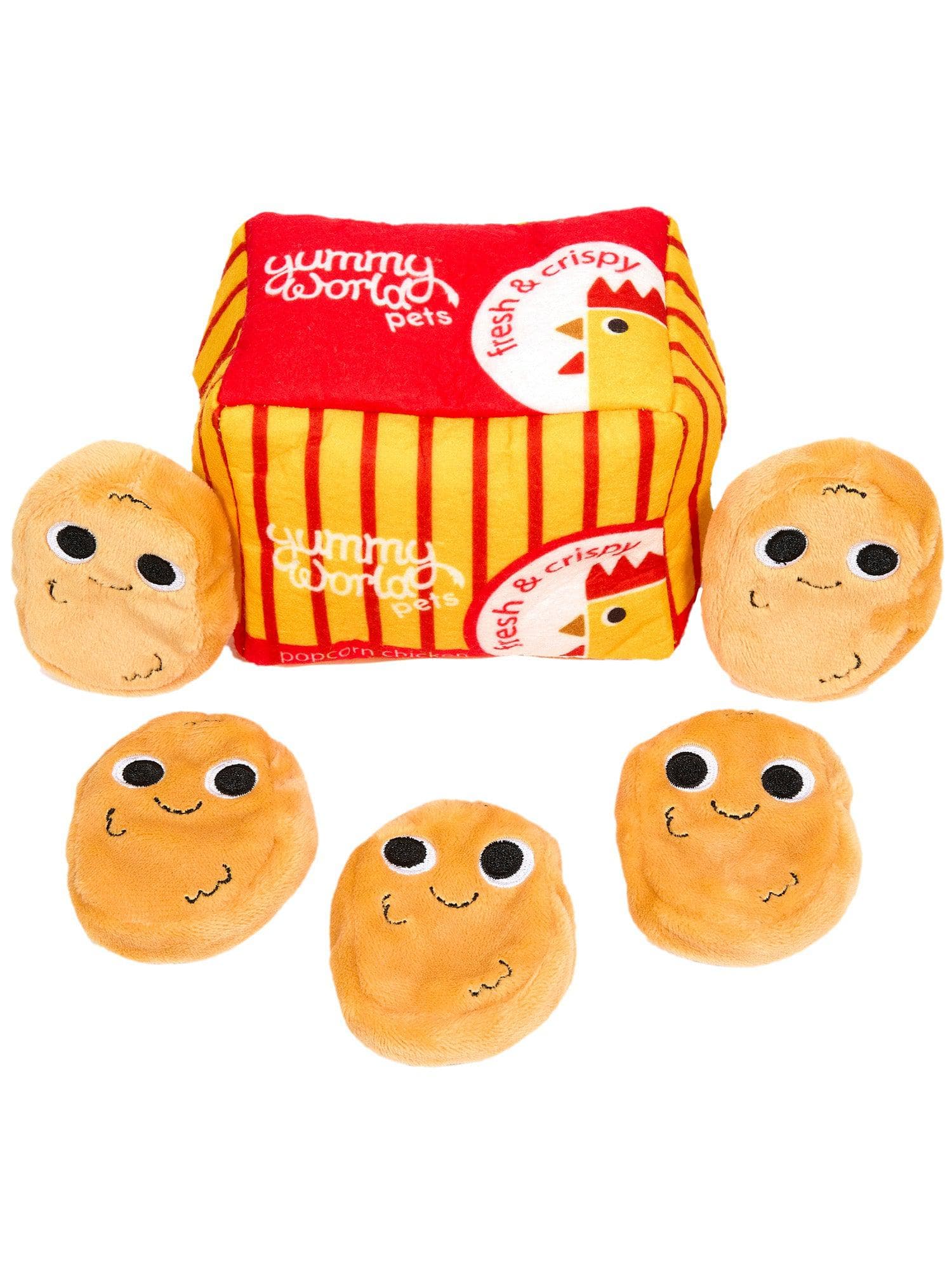 Yummy World Popcorn Chicken Pet Toy by Kidrobot - costumes.com