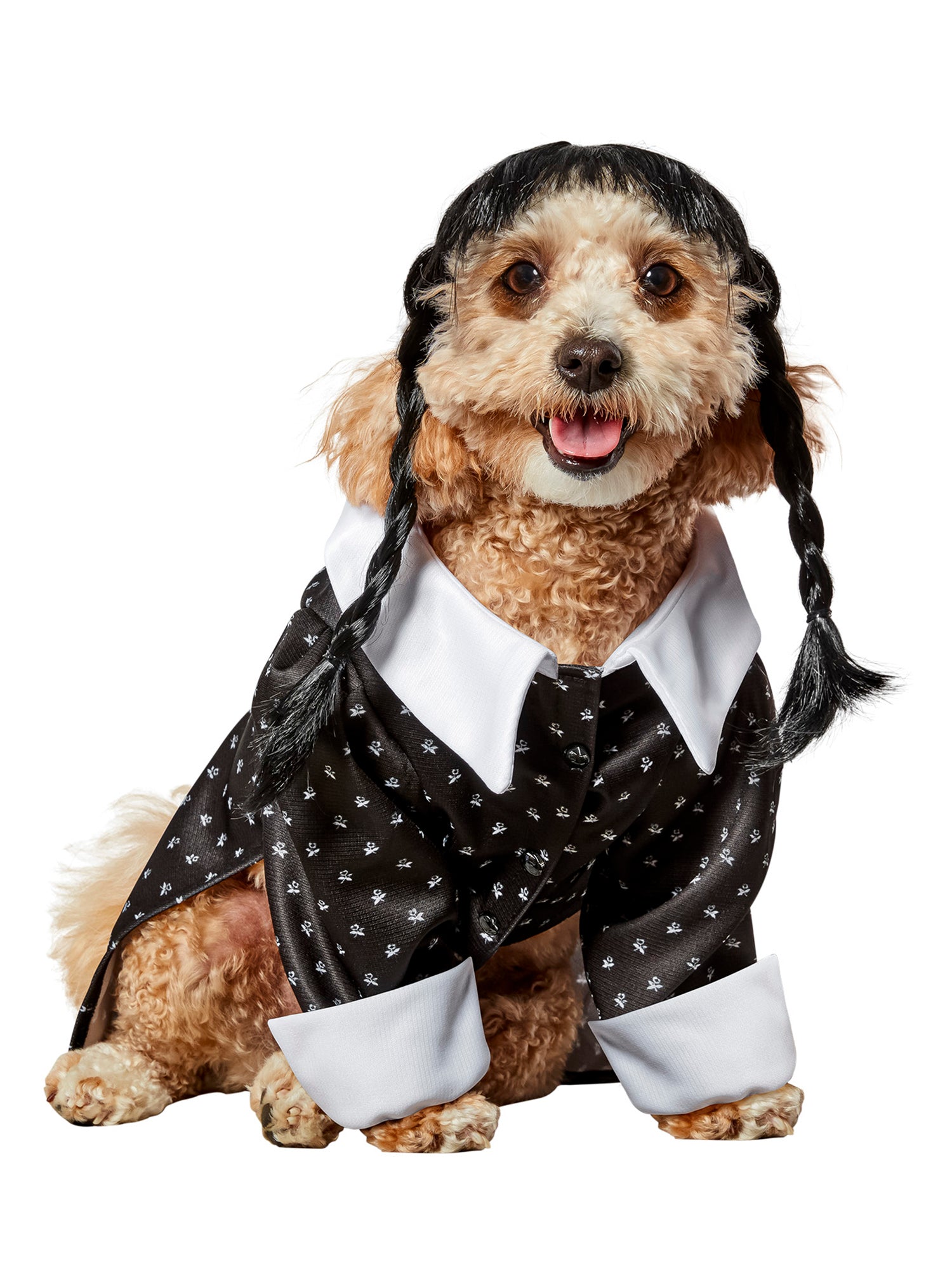 Wednesday Addams Pet Costume - costumes.com