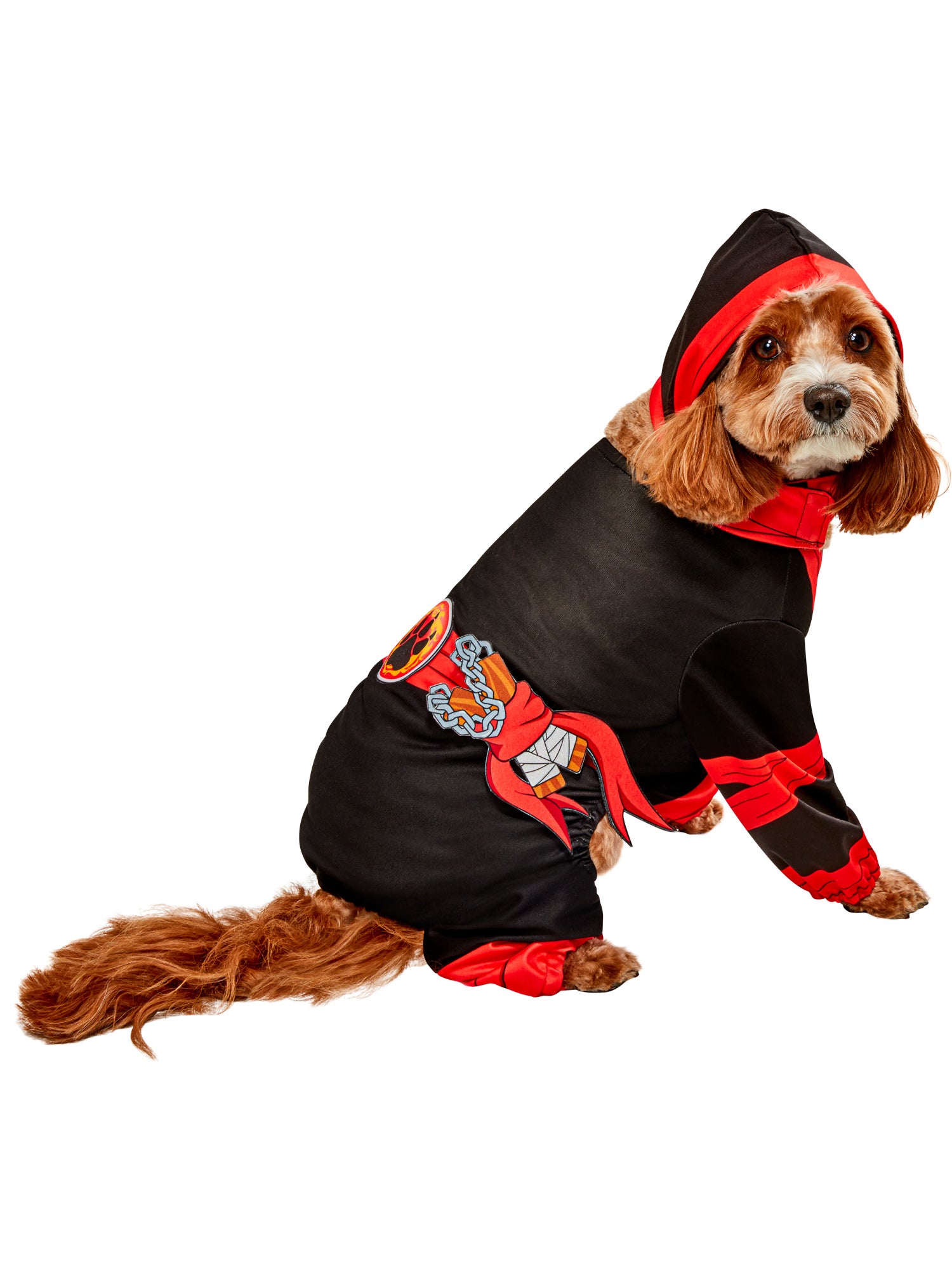 Red Ninja Pet Costume - costumes.com