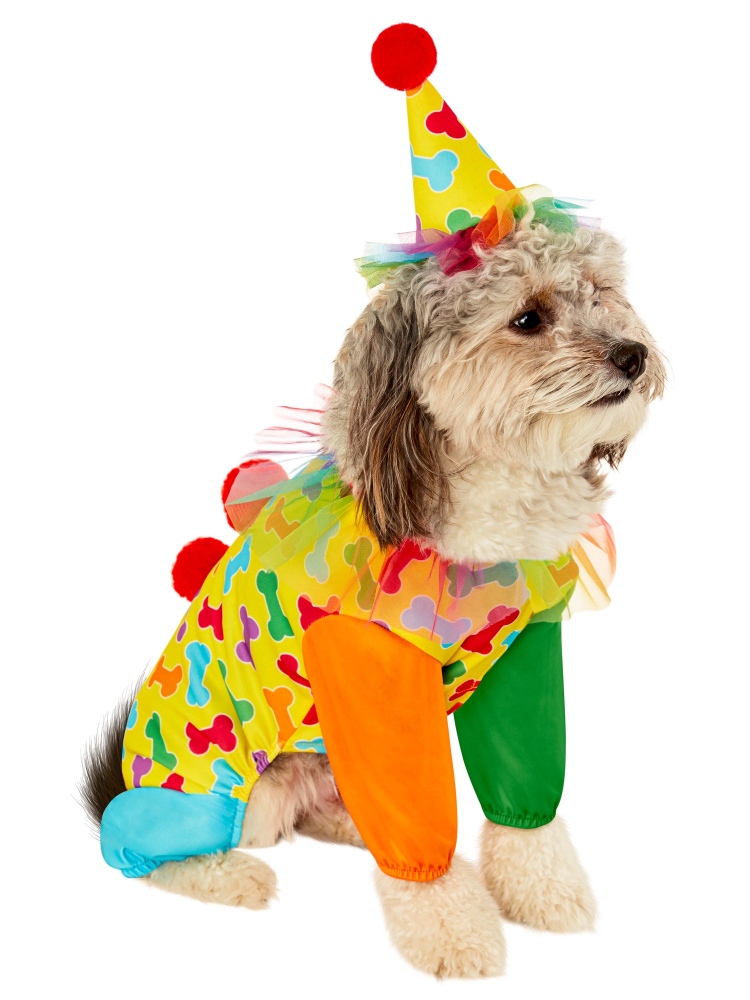 Circus Clown Pet Costume - costumes.com