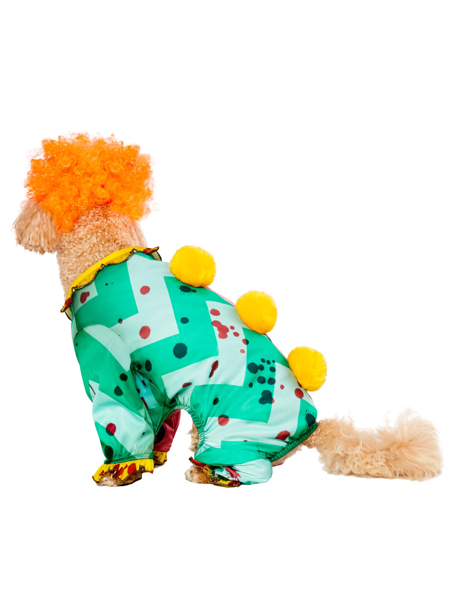 Killer Clown Pet Costume - costumes.com