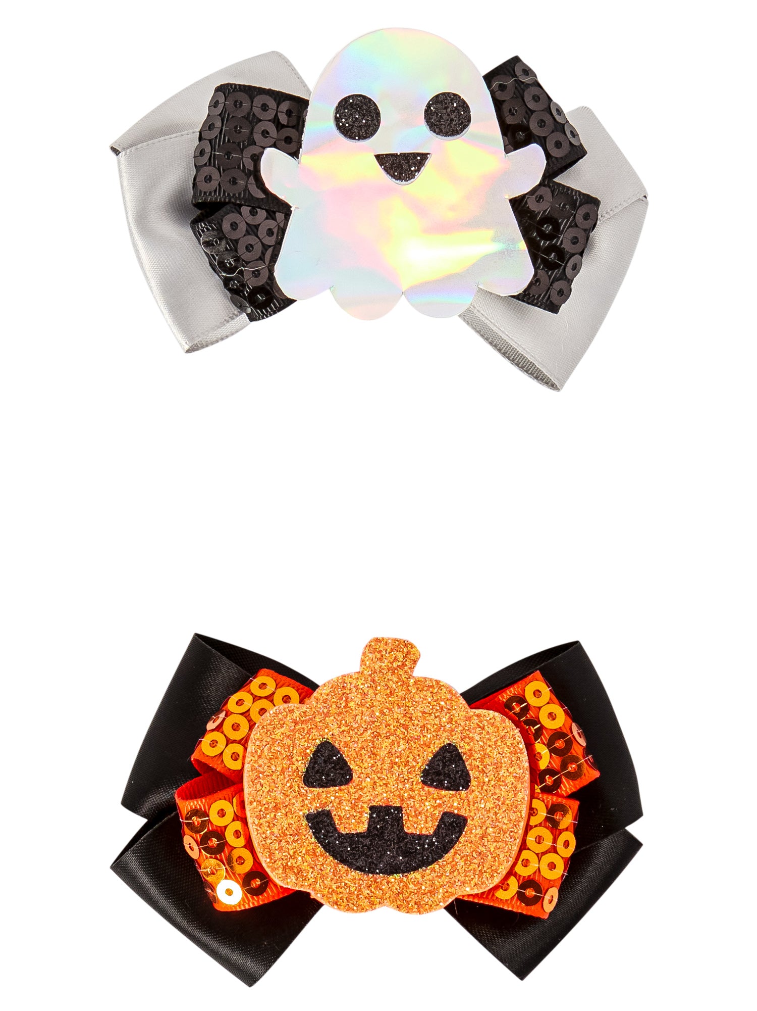 Jack-O-Lantern and Ghost Interchangeable Pet Collar Set - costumes.com