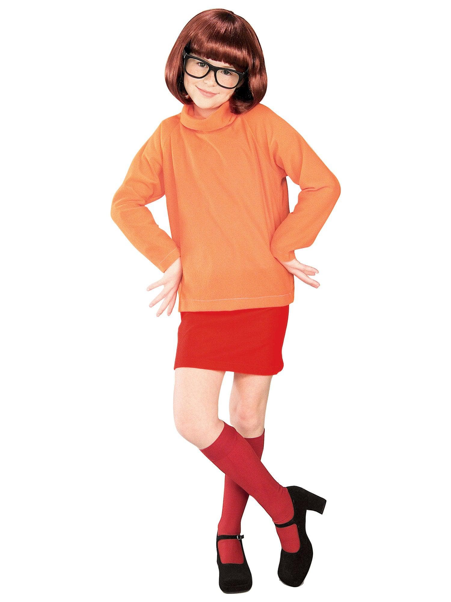 Girls' Scooby-Doo Velma Costume - costumes.com