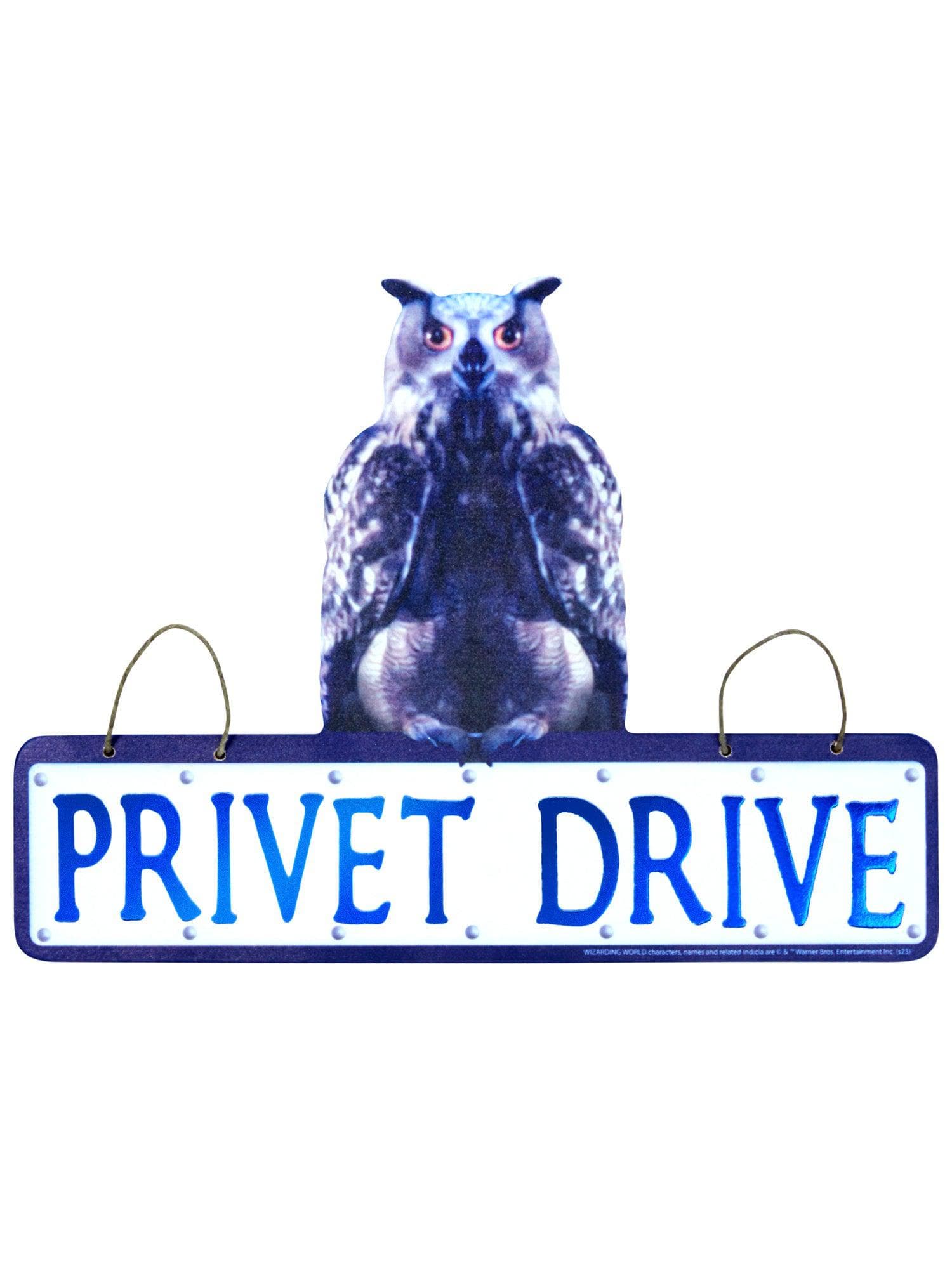10-inch Harry Potter Privet Wall Sign Decoration - costumes.com