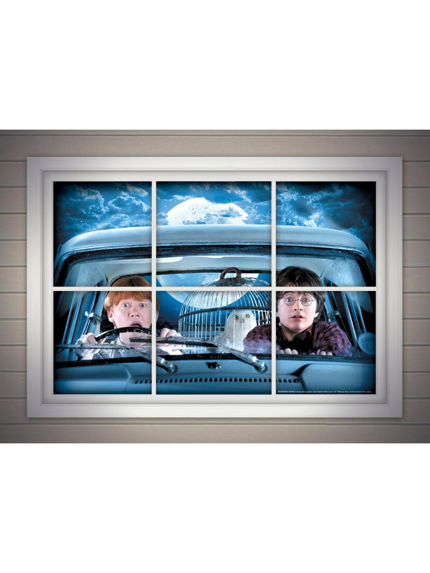 Harry Potter and Ron Weasley Window Cover Decoration - costumes.com