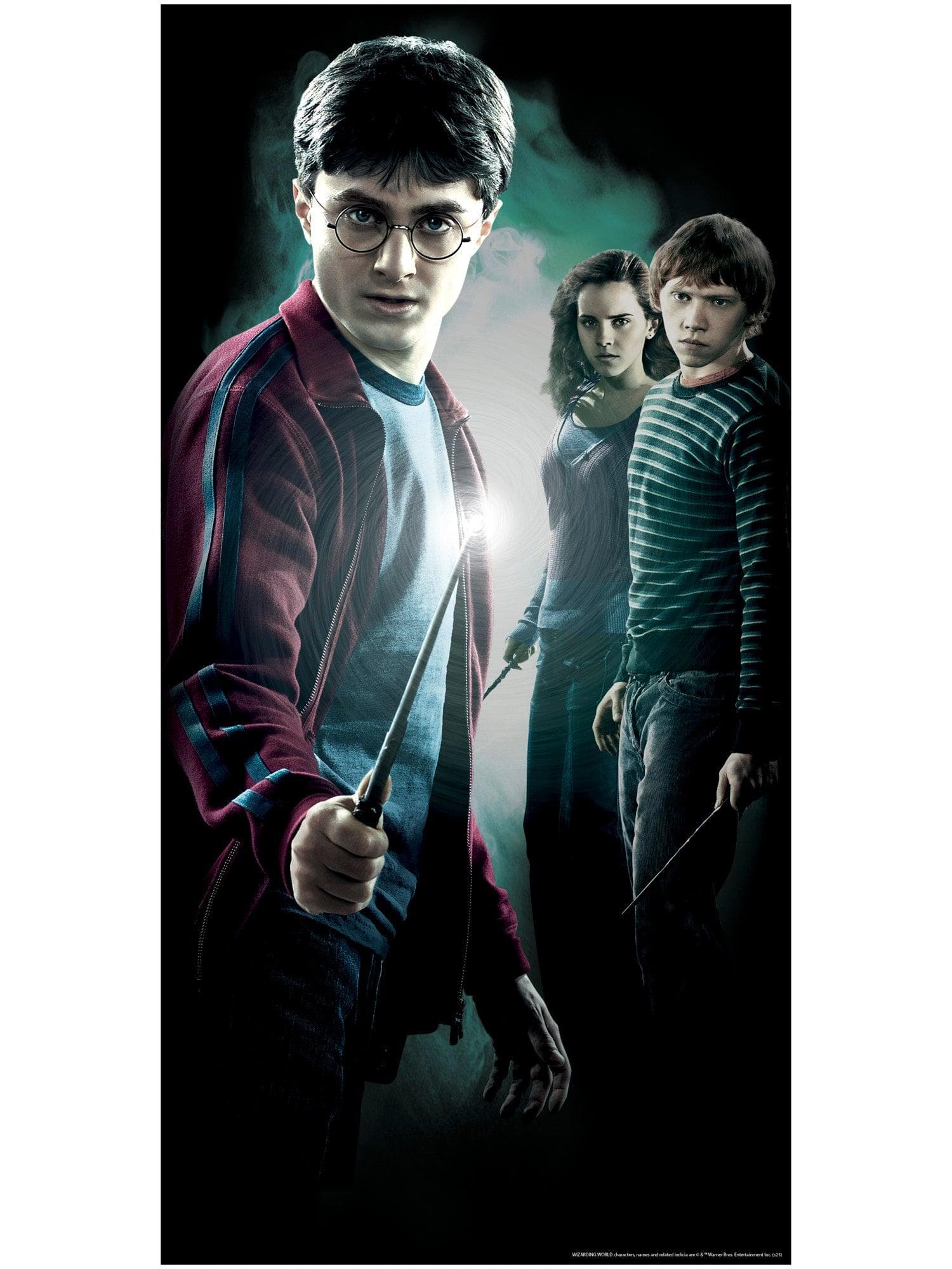 60-inch Harry Potter Front Door Cover Decoration - costumes.com