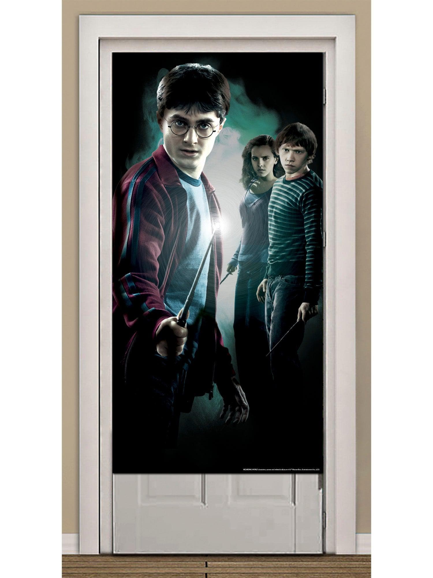 60-inch Harry Potter Front Door Cover Decoration - costumes.com