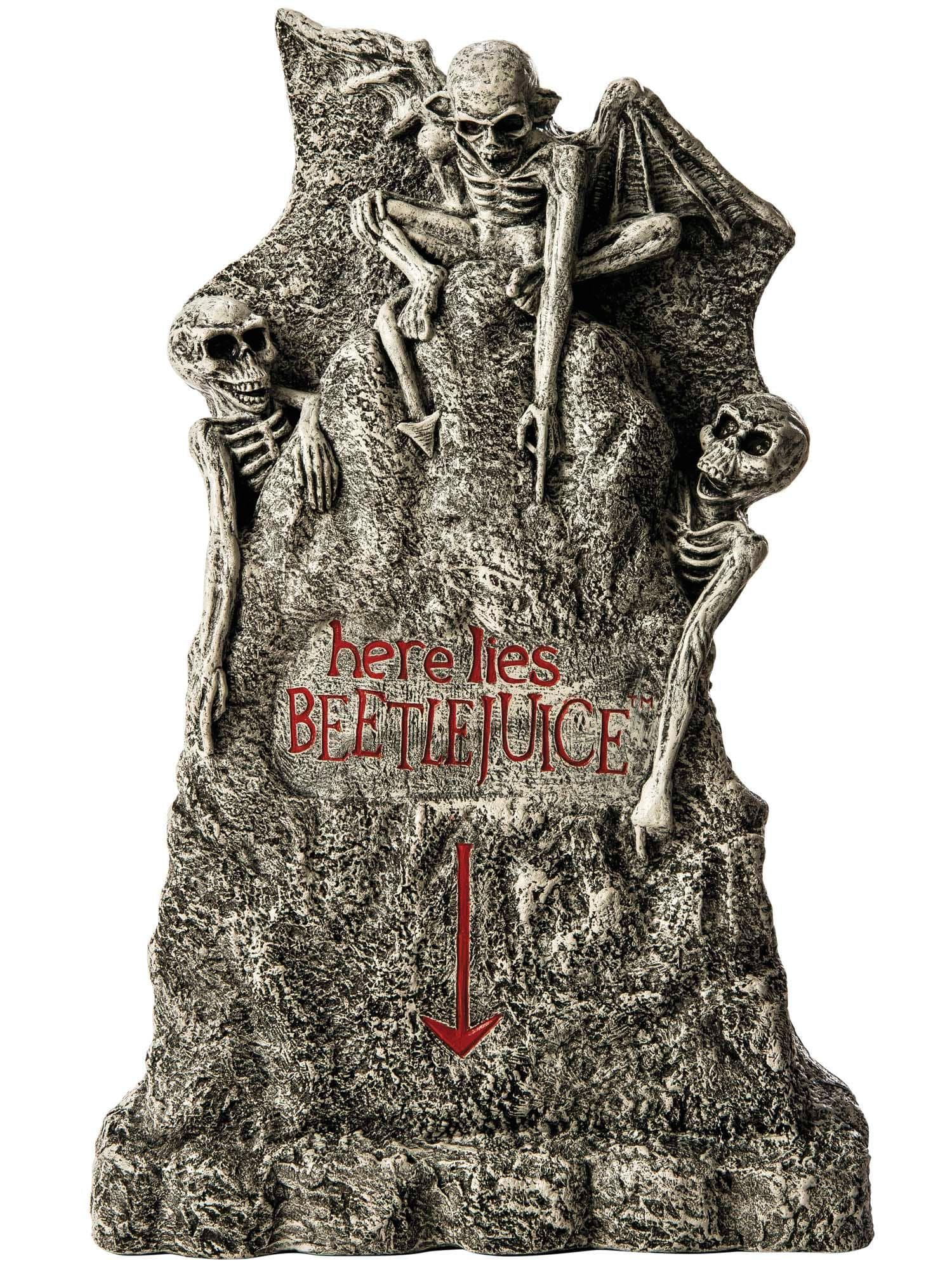 37-inch Beetlejuice Tombstone Graveyard Prop - costumes.com