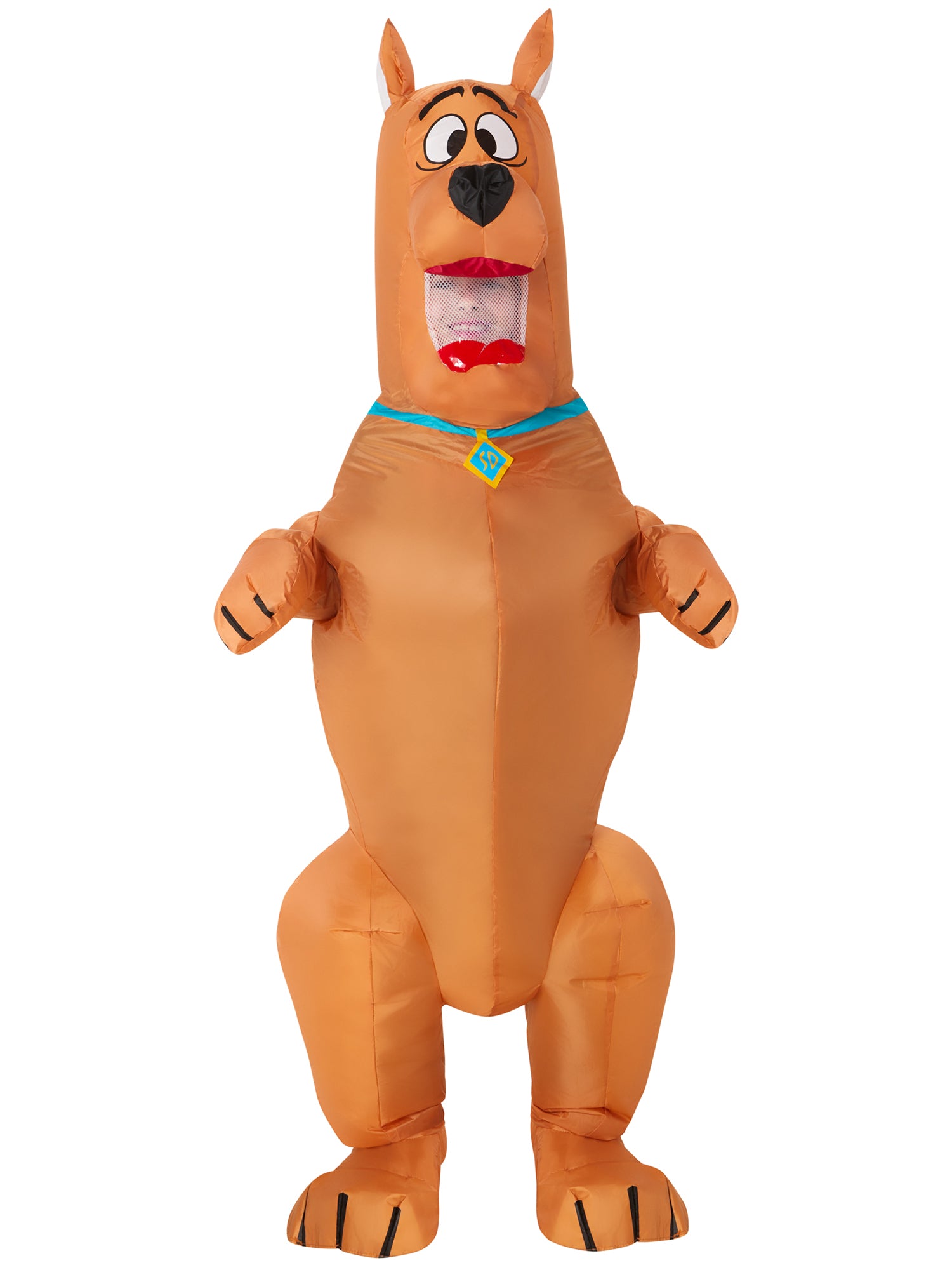 Kids' Scooby-Doo Inflatable Scooby Costume - costumes.com