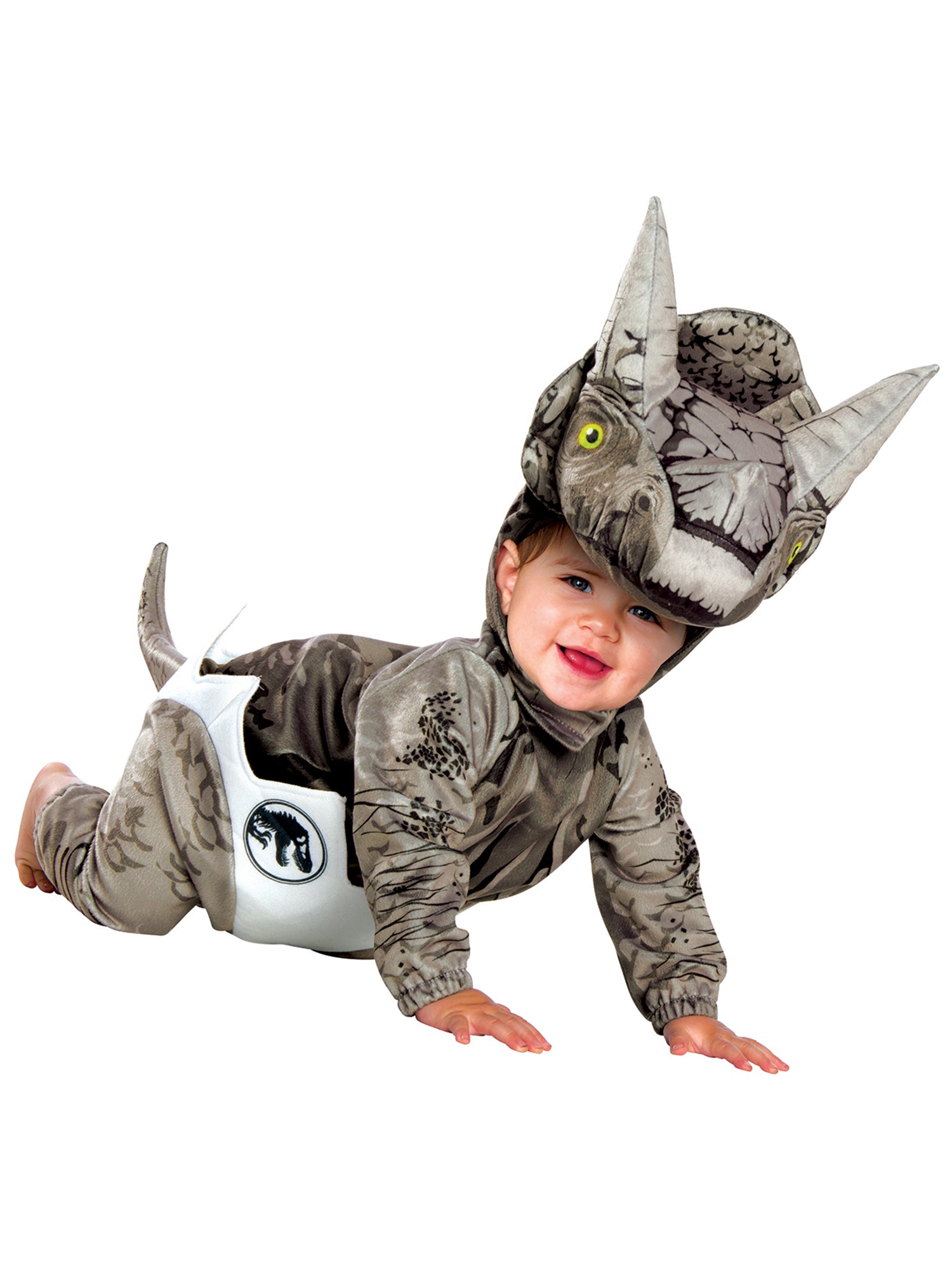Jurassic World Hatching Triceratops Costume for Babies - costumes.com