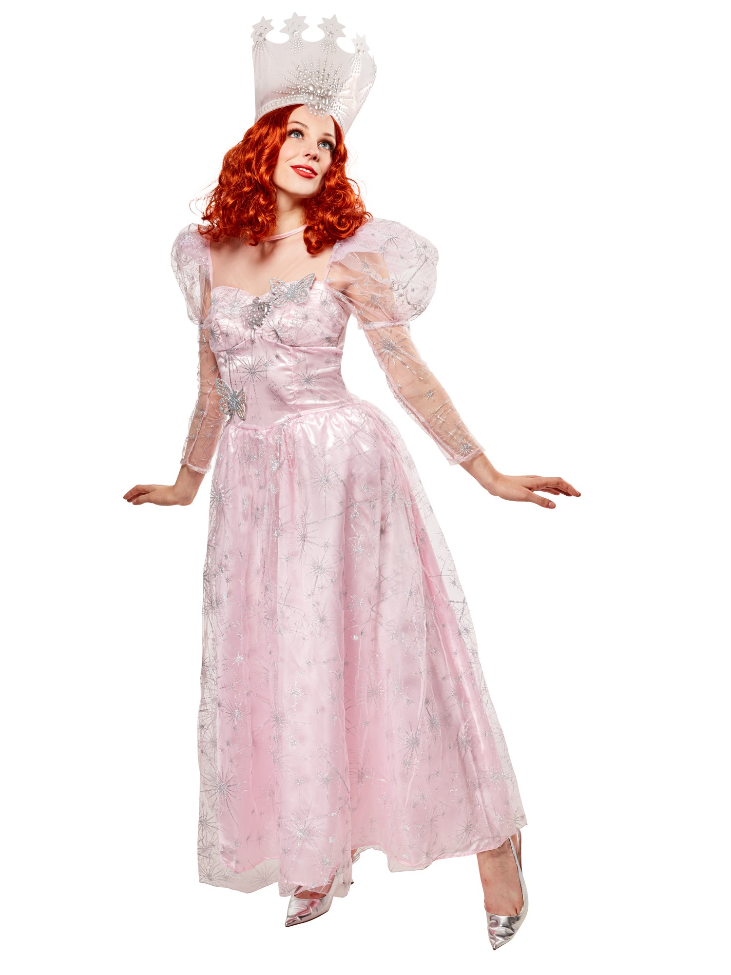Women's Wizard of Oz Glinda the Good Witch Costume - costumes.com