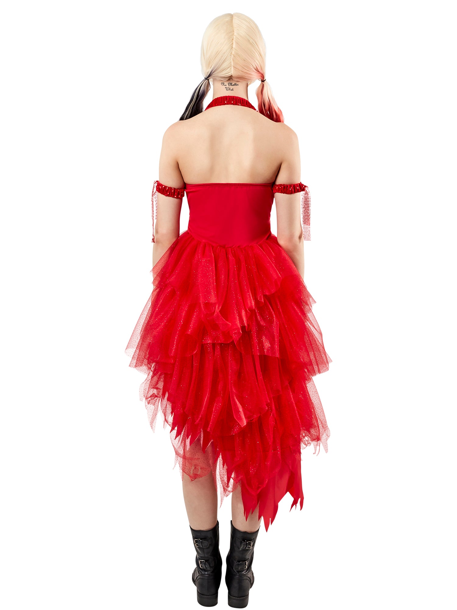 Women's The Suicide Squad 2 Harley Quinn Red Dress - costumes.com