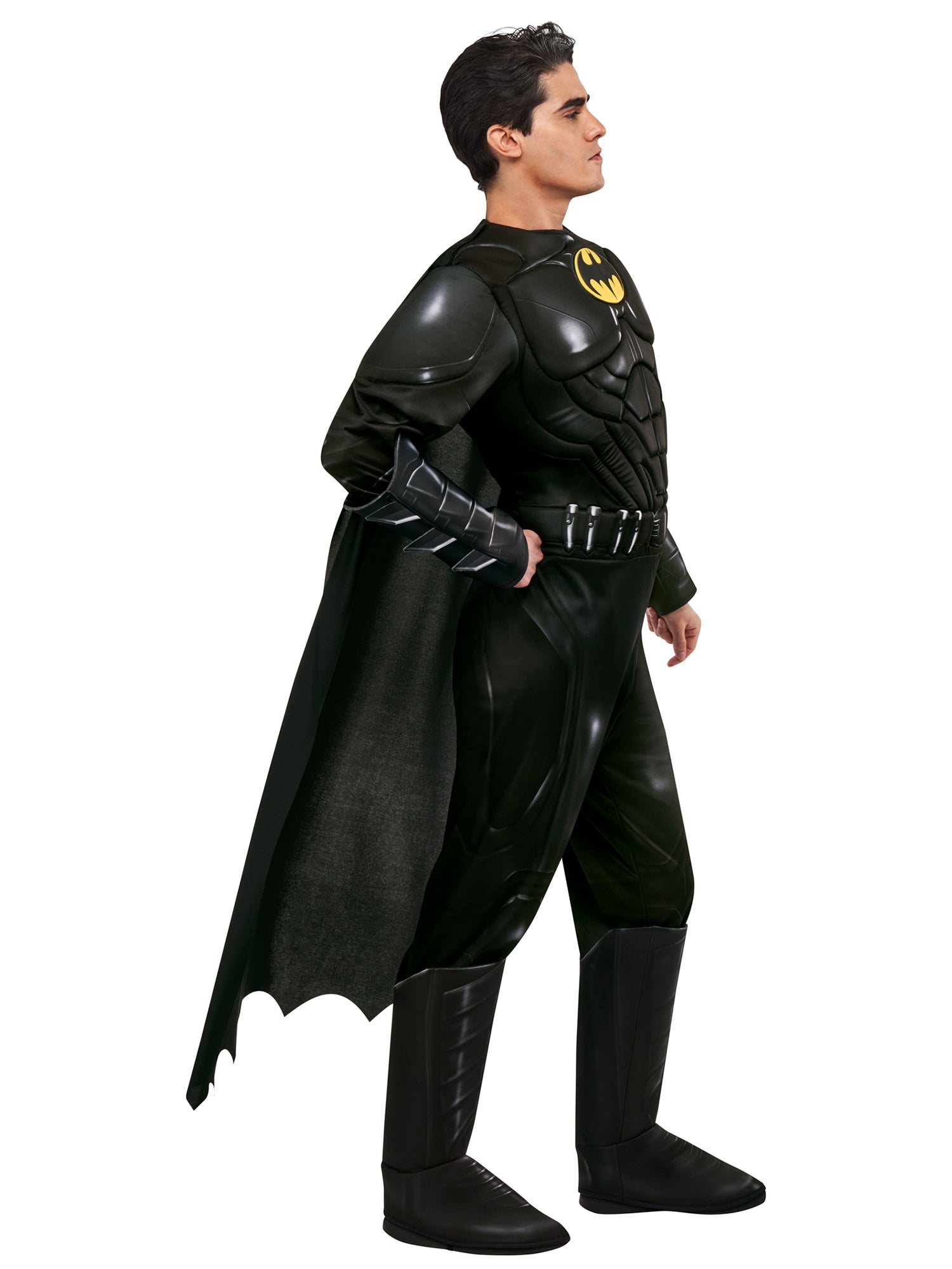Men's The Flash Movie Batman Muscle Chest Costume - Deluxe - costumes.com