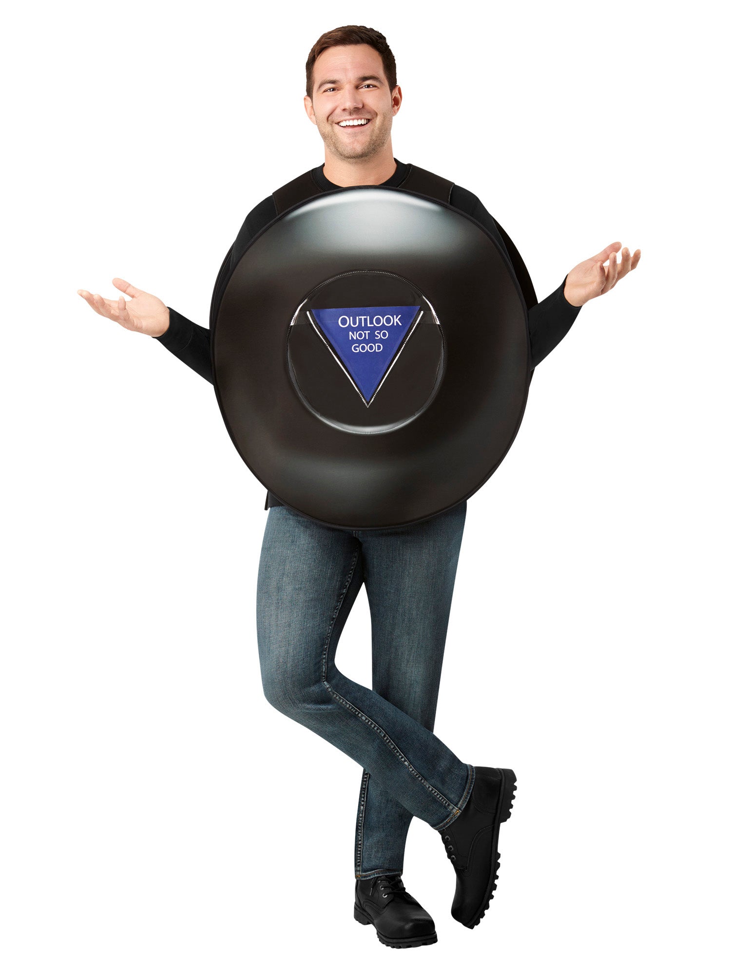 Adult Mattel Magic 8-Ball Costume - costumes.com