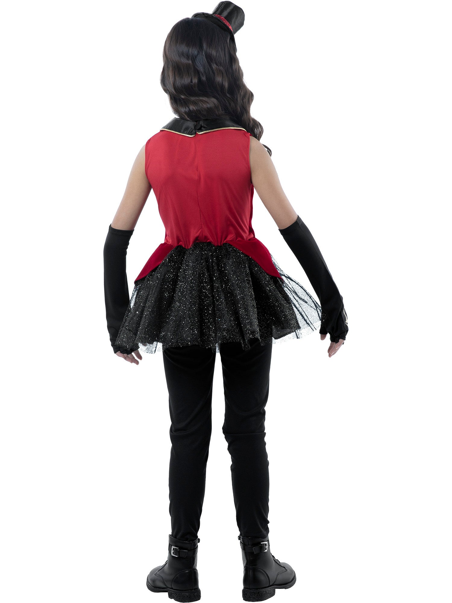 Girls' Circus Ringmaster Skeleton Costume - costumes.com