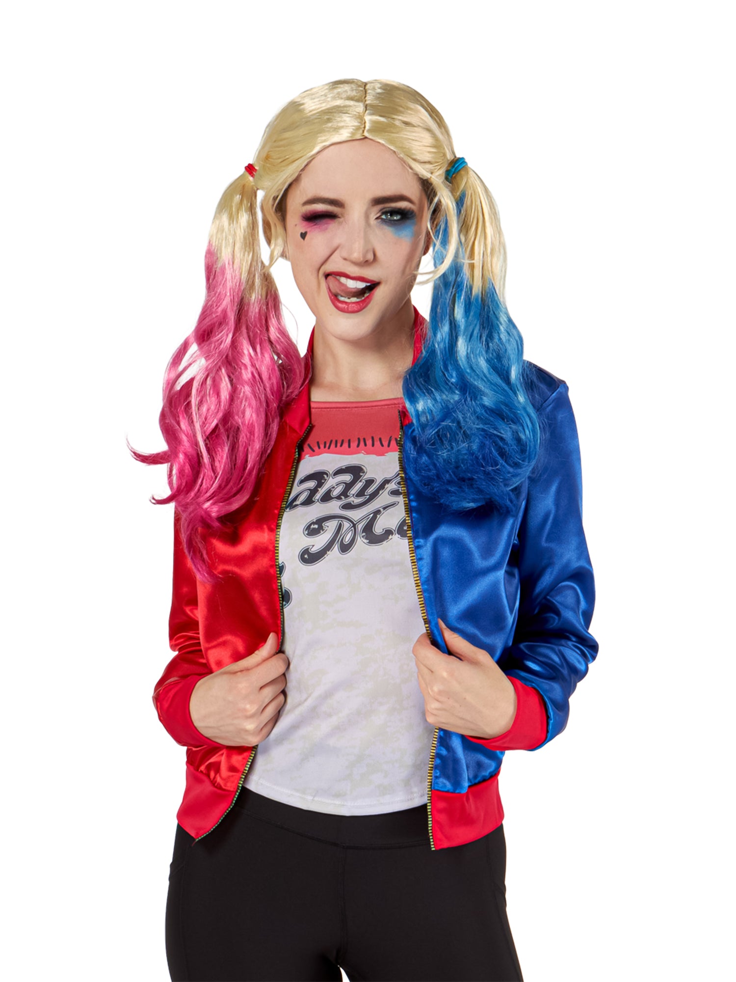 Women's Suicide Squad Harley Quinn Jacket with Shirt - costumes.com
