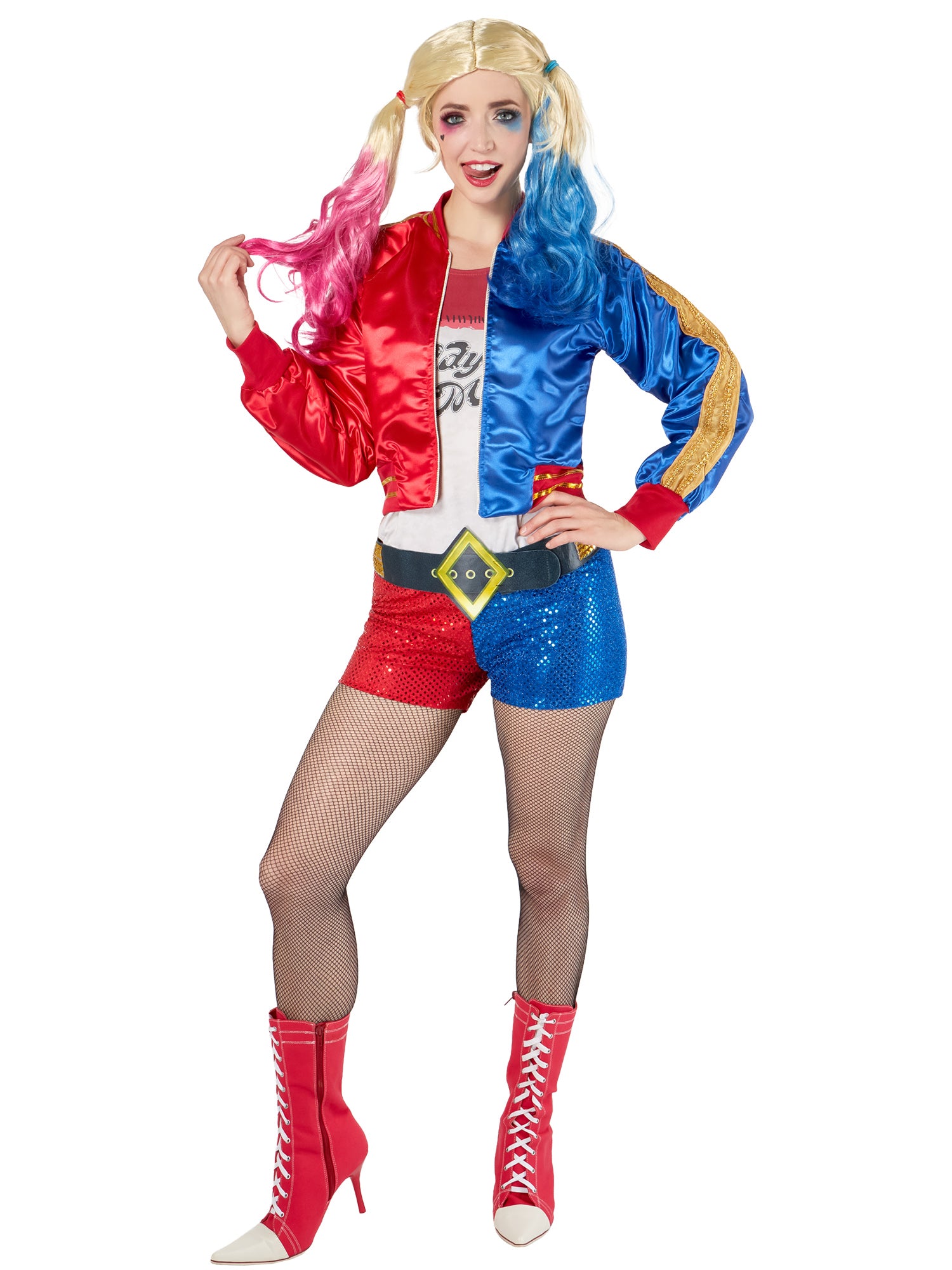 Women's Suicide Squad Harley Quinn Costume - Deluxe - costumes.com