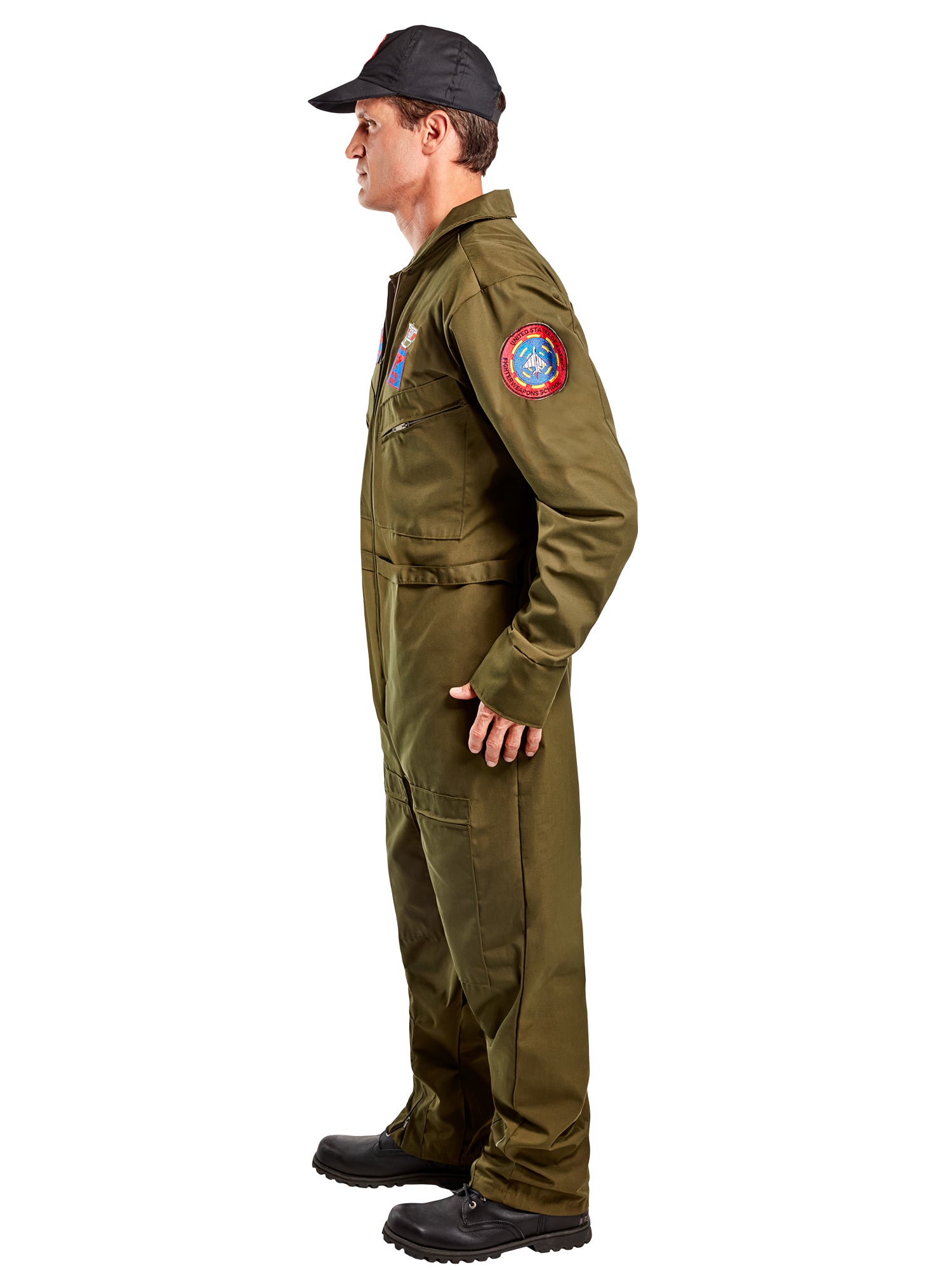 Men's Top Gun Flight Suit - Deluxe - costumes.com