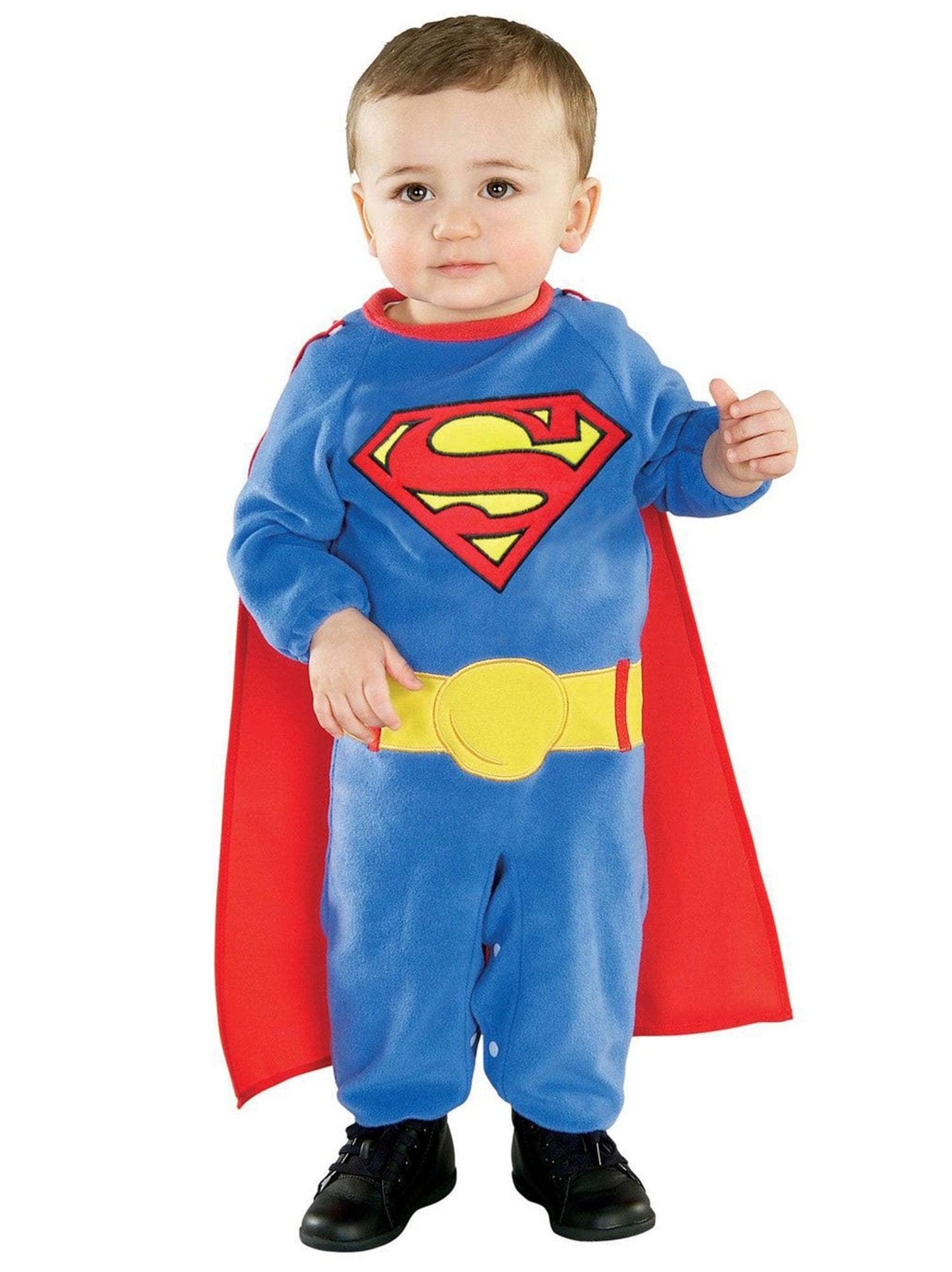Baby/Toddler Justice League Superman Costume - costumes.com