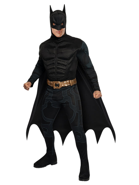 Men's DC Comics The Dark Knight Batman Muscle Chest Costume - Deluxe